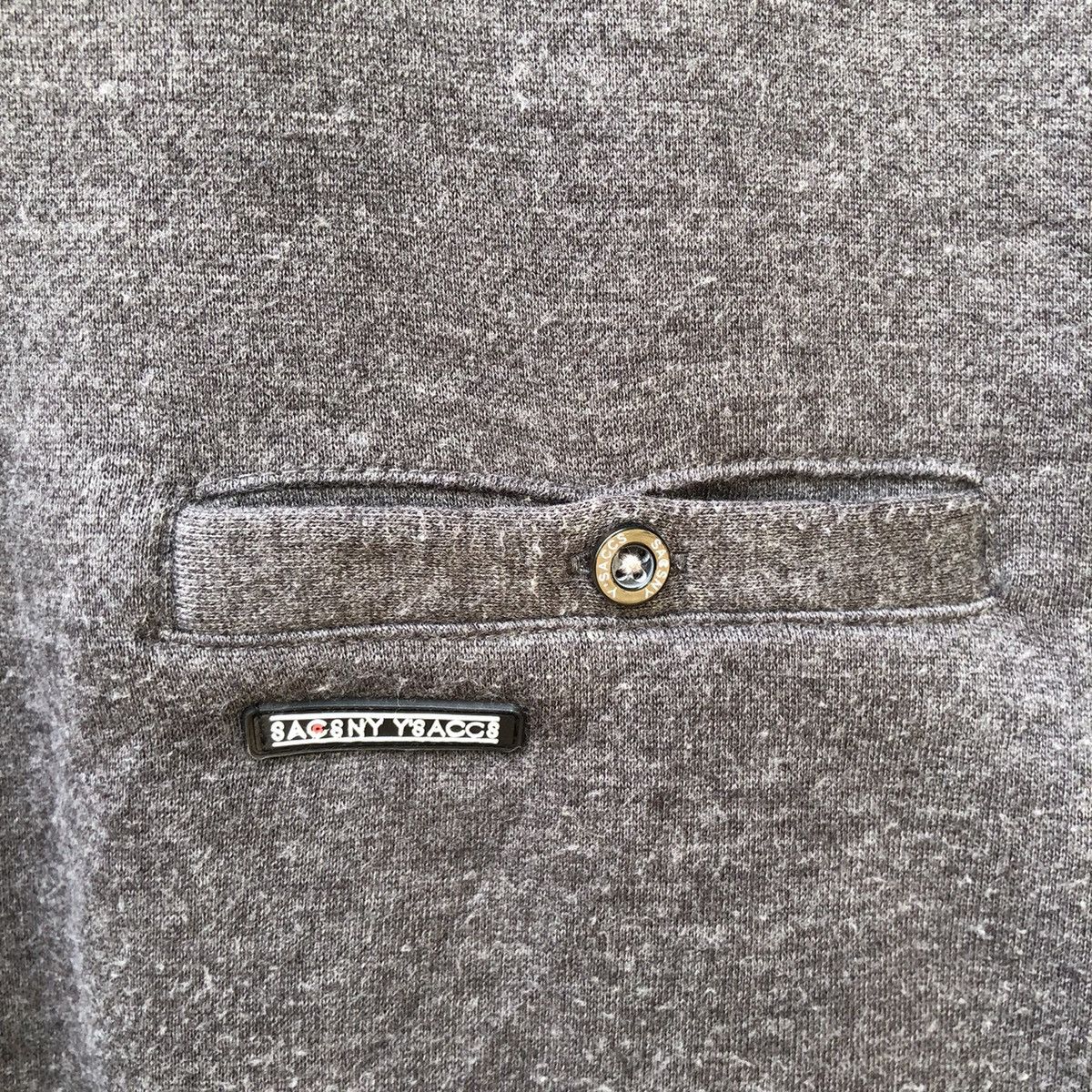 Japanese Brand 🔥SACSNY YOHJI YAMAMOTO SWEATSHIRT JACKET Size US L / EU 52-54 / 3 - 4 Thumbnail