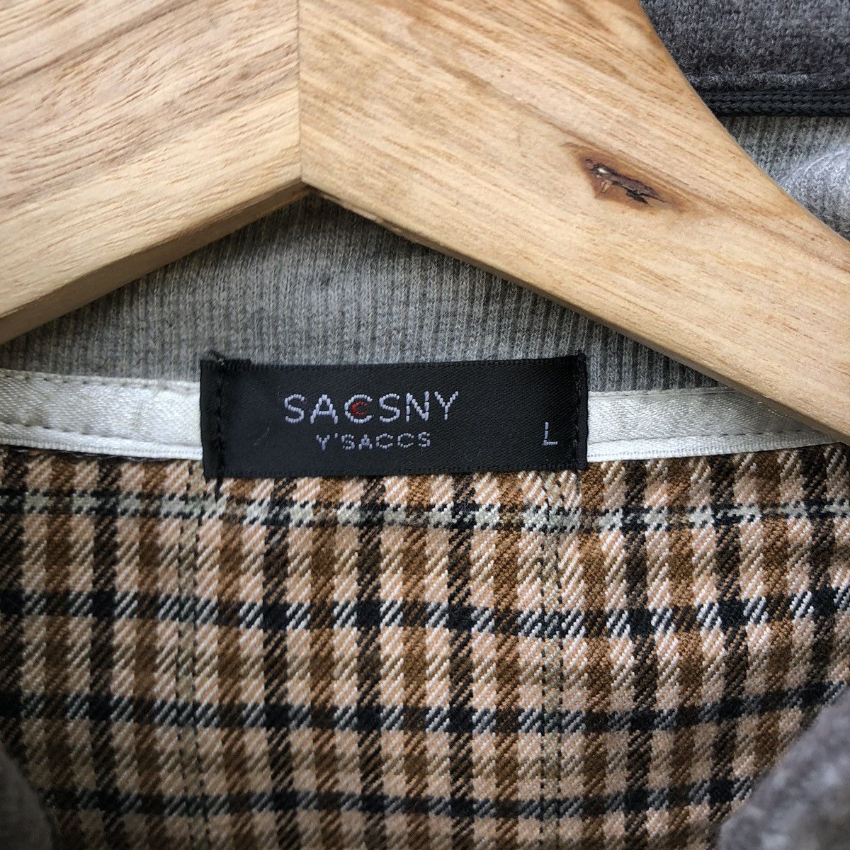 Japanese Brand 🔥SACSNY YOHJI YAMAMOTO SWEATSHIRT JACKET Size US L / EU 52-54 / 3 - 3 Thumbnail