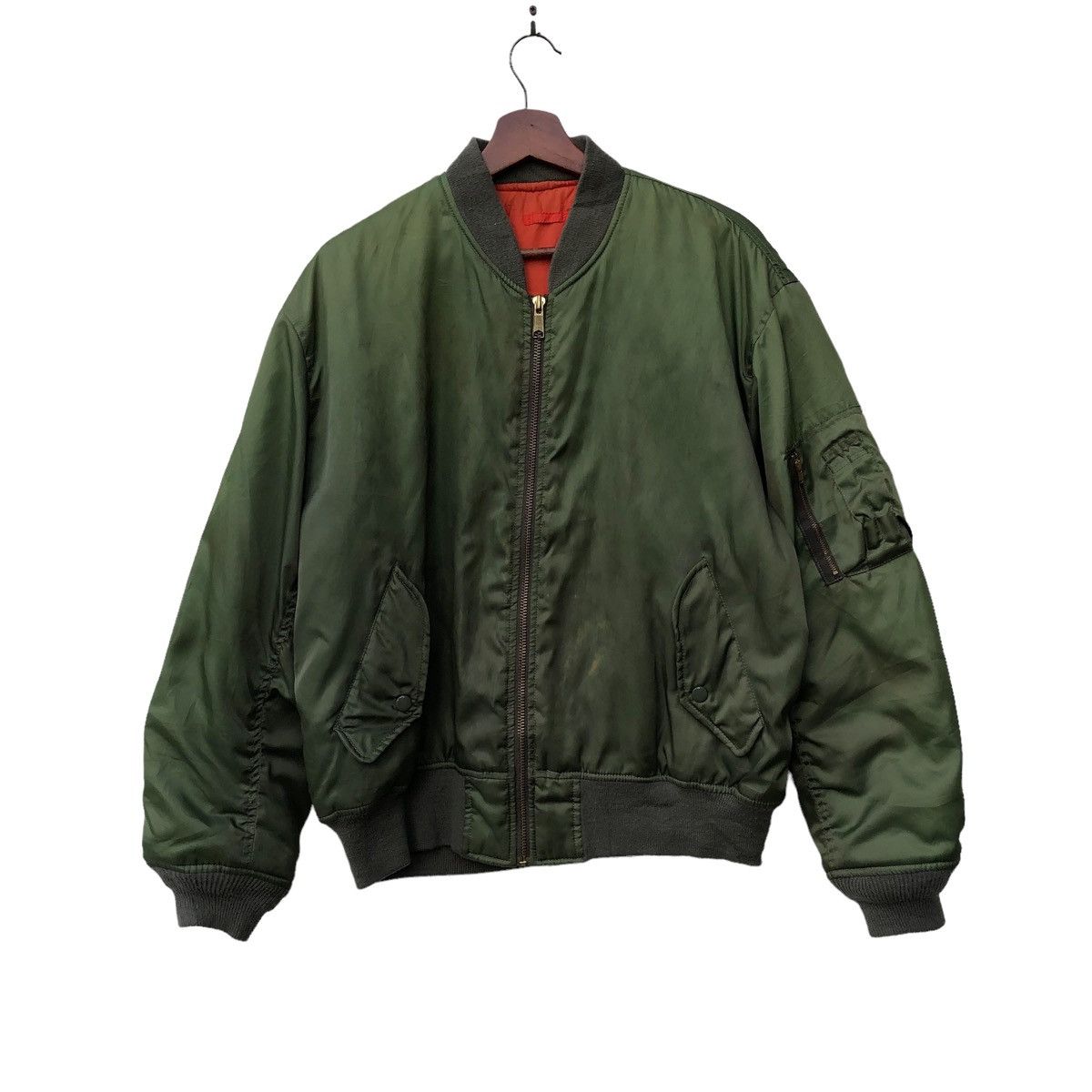 Japanese Brand 🔥JAPANESE BRAND UNIQLO FLIGHT JACKET TYPE MA 1 Size US M / EU 48-50 / 2 - 1 Thumbnail