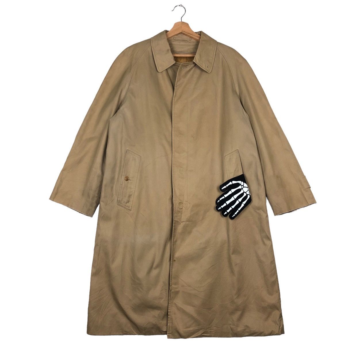 Burberry VINTAGE BURBERRYS LONG JACKET NOVA CHECK LINING Size US M / EU 48-50 / 2 - 1 Thumbnail