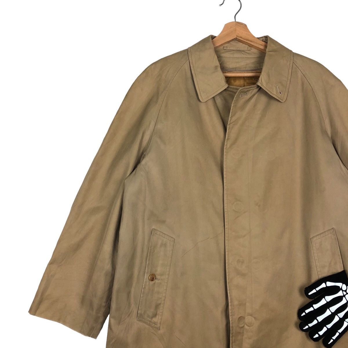 Burberry VINTAGE BURBERRYS LONG JACKET NOVA CHECK LINING Size US M / EU 48-50 / 2 - 6 Thumbnail
