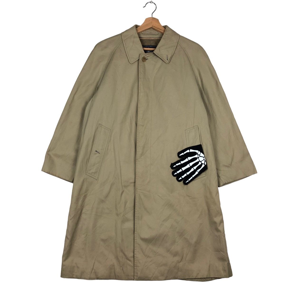 Burberry VINTAGE BURBERRYS LONG JACKET NOVA CHECK LINING Size US M / EU 48-50 / 2 - 1 Thumbnail