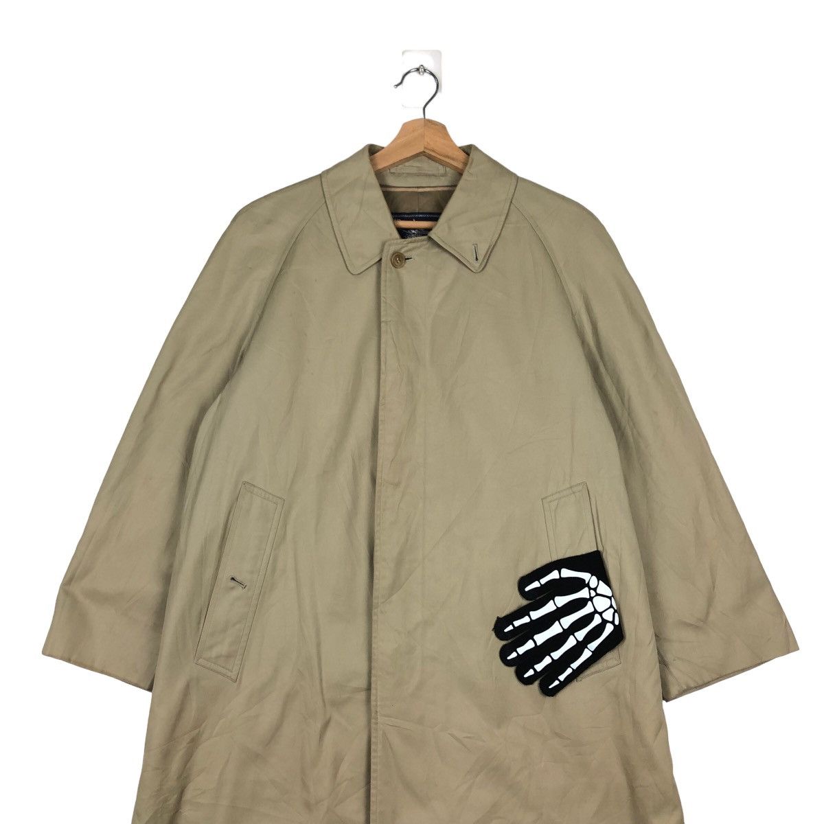 Burberry VINTAGE BURBERRYS LONG JACKET NOVA CHECK LINING Size US M / EU 48-50 / 2 - 2 Thumbnail