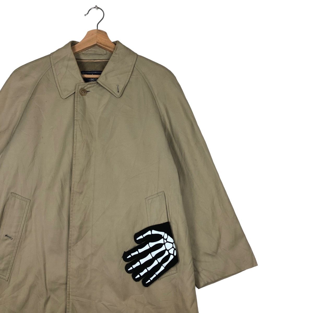 Burberry VINTAGE BURBERRYS LONG JACKET NOVA CHECK LINING Size US M / EU 48-50 / 2 - 5 Thumbnail