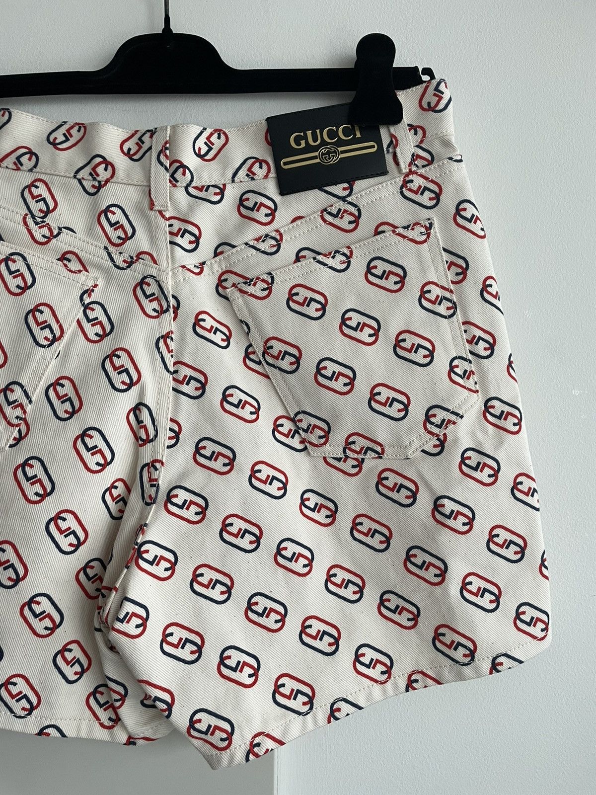 Gucci Rare Sold Out Brand New Super Runway GG Logo Shorts Pant Size US 30 / EU 46 - 18 Thumbnail