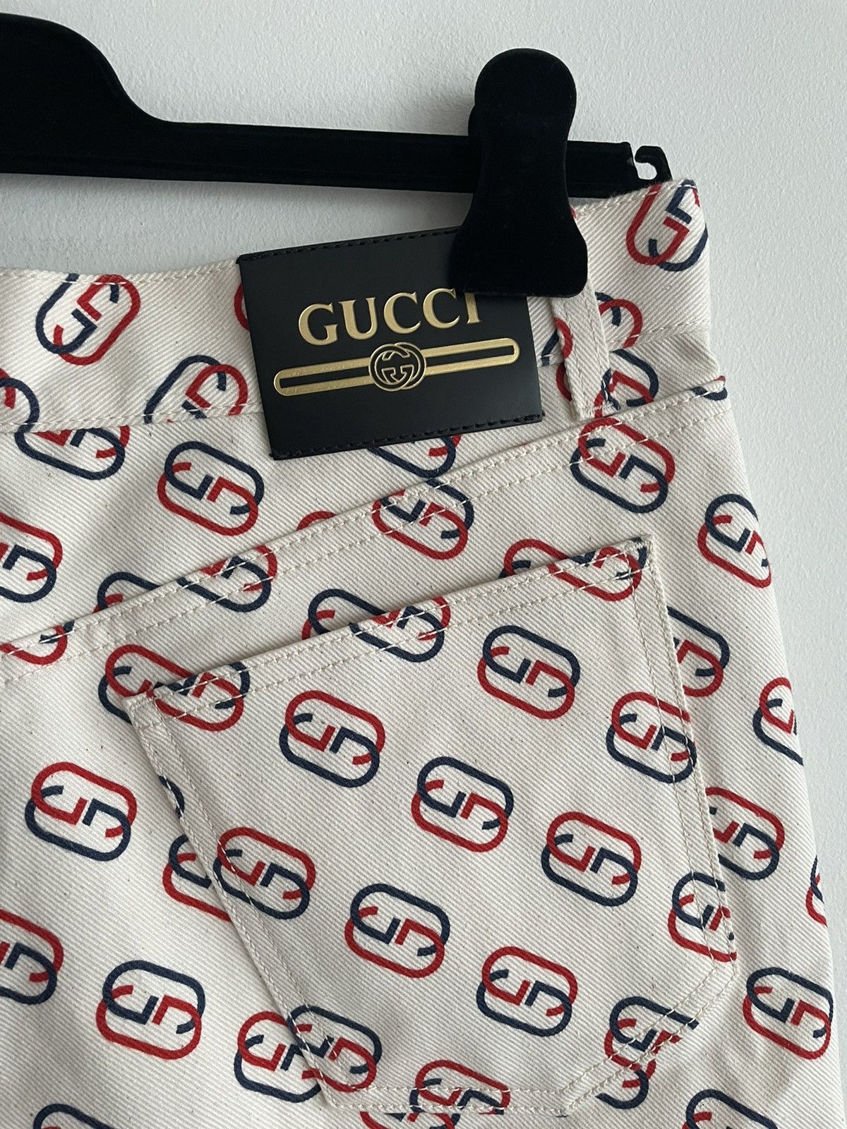 Gucci Rare Sold Out Brand New Super Runway GG Logo Shorts Pant Size US 30 / EU 46 - 4 Thumbnail