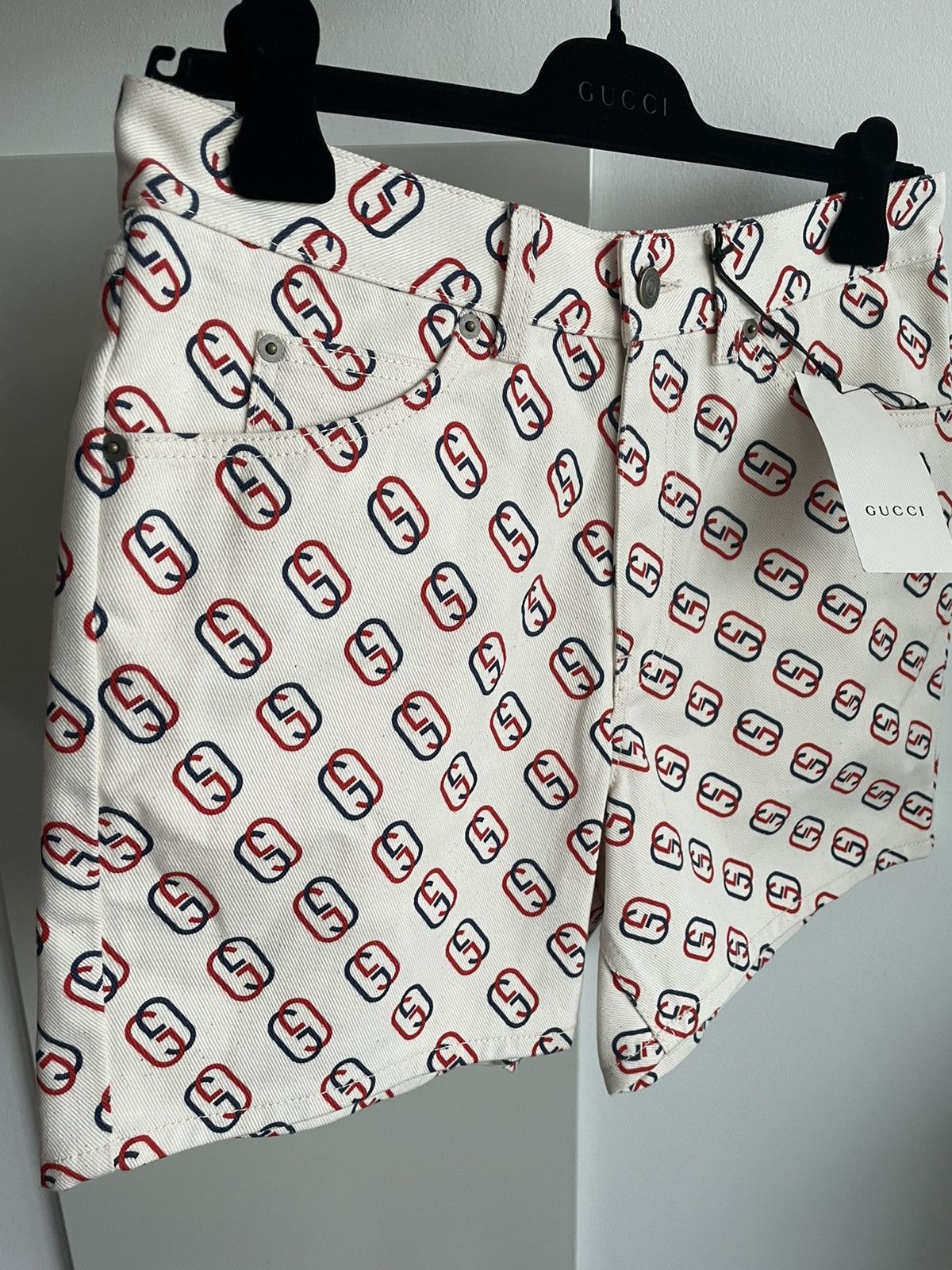Gucci Rare Sold Out Brand New Super Runway GG Logo Shorts Pant Size US 30 / EU 46 - 3 Thumbnail