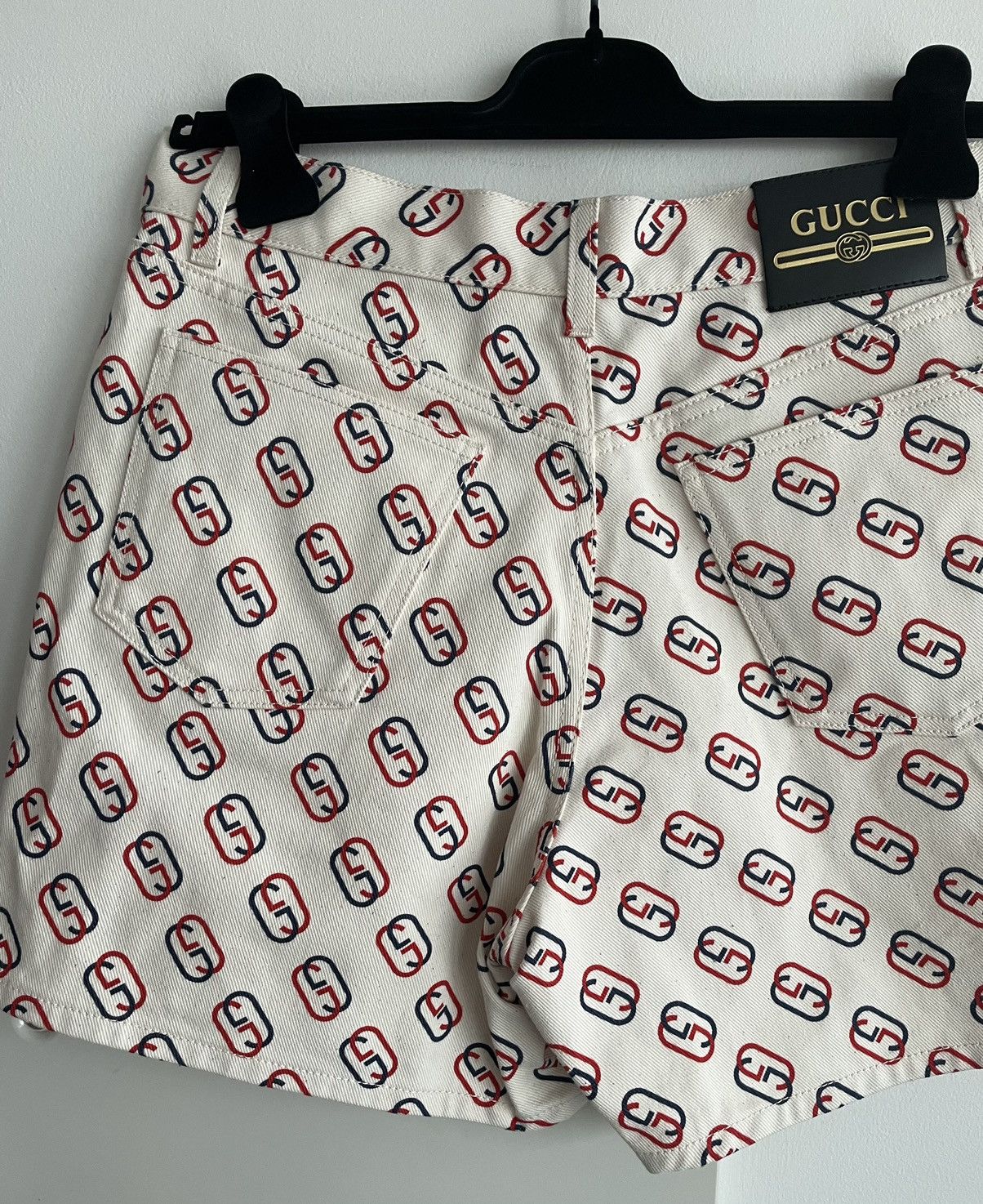 Gucci Rare Sold Out Brand New Super Runway GG Logo Shorts Pant Size US 30 / EU 46 - 17 Thumbnail