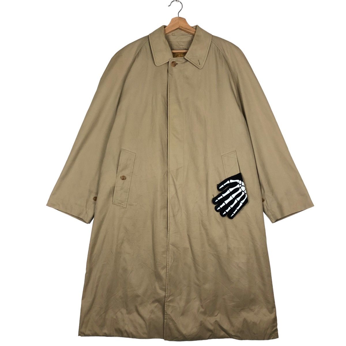 Burberry VINTAGE BURBERRYS LONG JACKET NOVA CHECK LINING Size US M / EU 48-50 / 2 - 1 Thumbnail