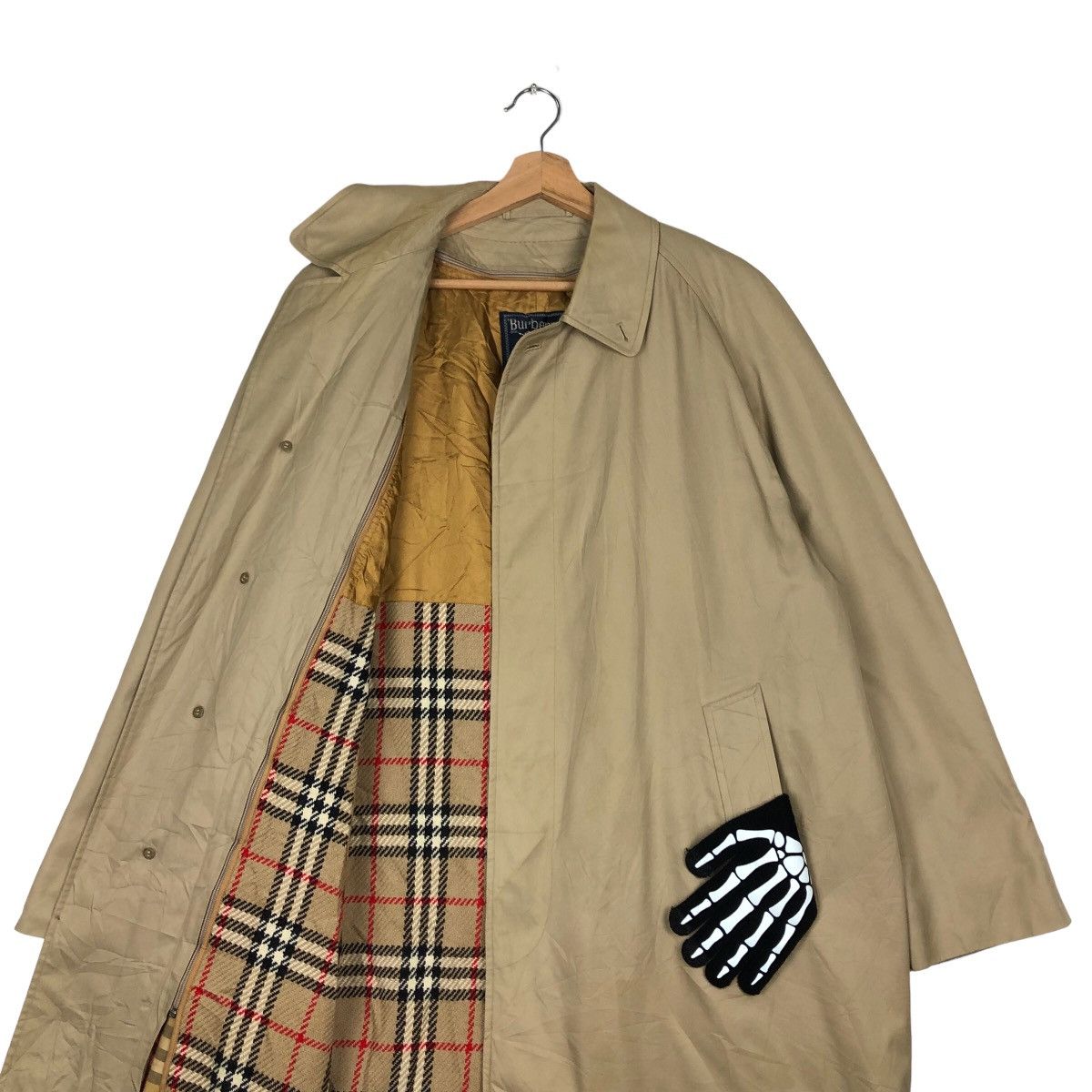 Burberry VINTAGE BURBERRYS LONG JACKET NOVA CHECK LINING Size US M / EU 48-50 / 2 - 10 Thumbnail