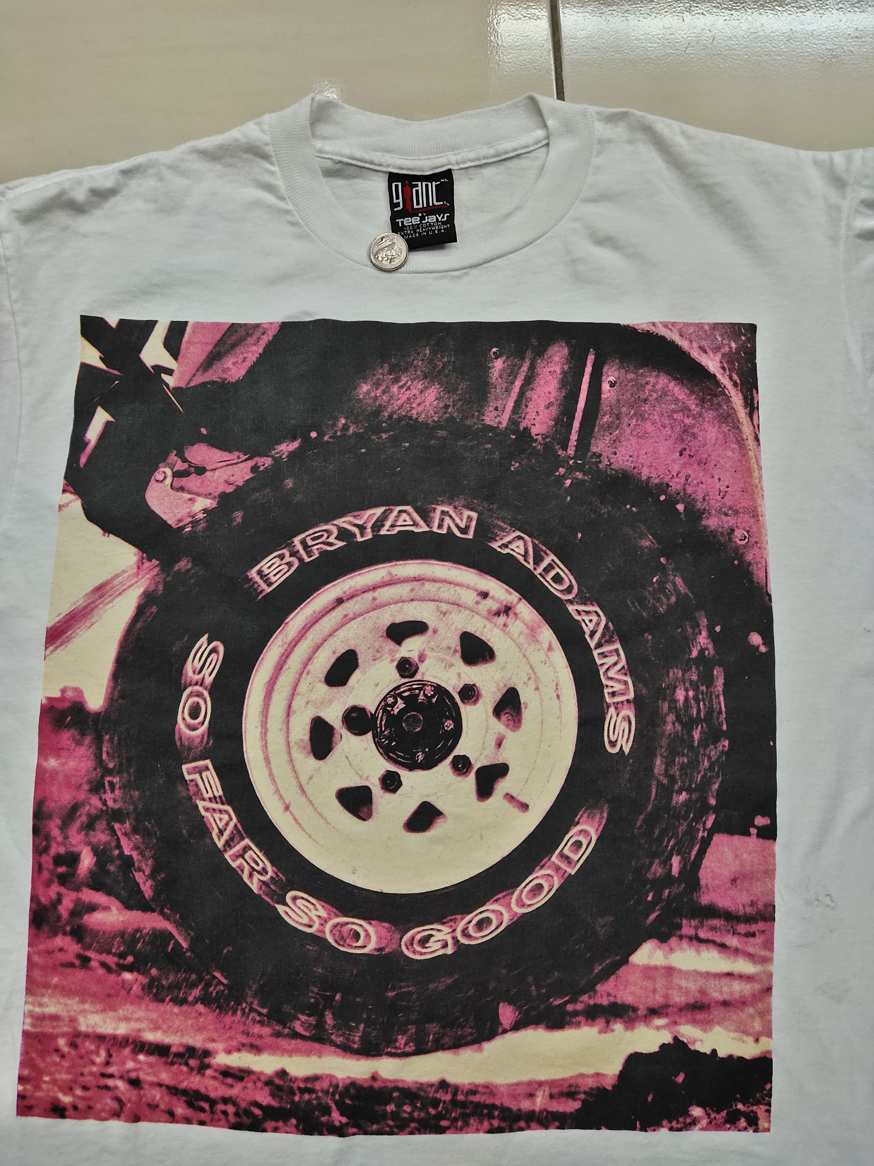 Band Tees Vintage 90's Bryan Adams 1994 So Far So Good Tee Size US XL / EU 56 / 4 - 1 Thumbnail