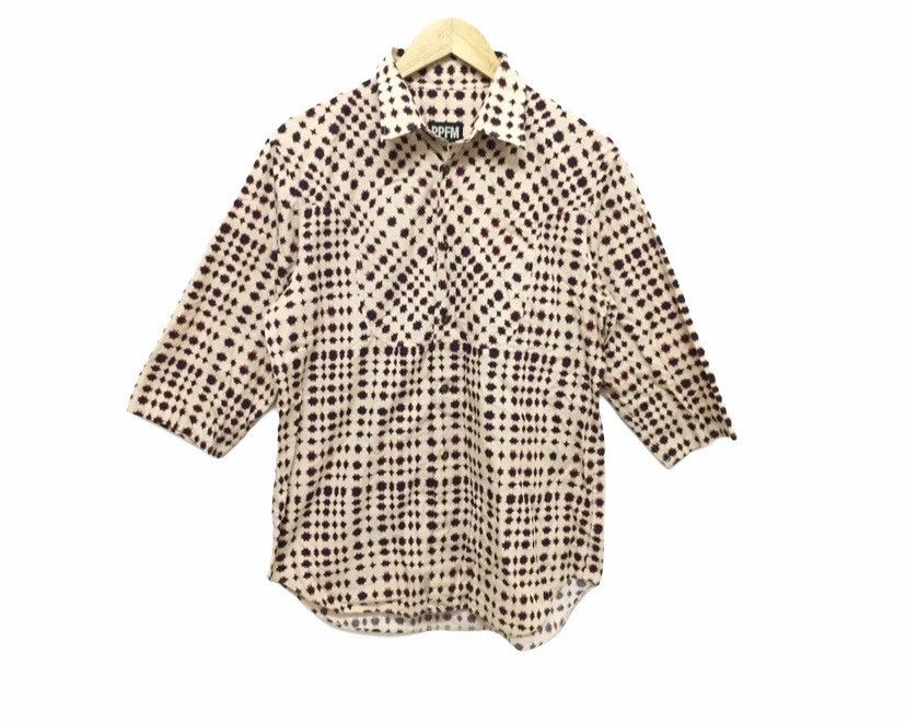 Japanese Brand × PPFM PPFM Button up 3 quarter sleeve illusion shirt Size US M / EU 48-50 / 2 - 2 Thumbnail
