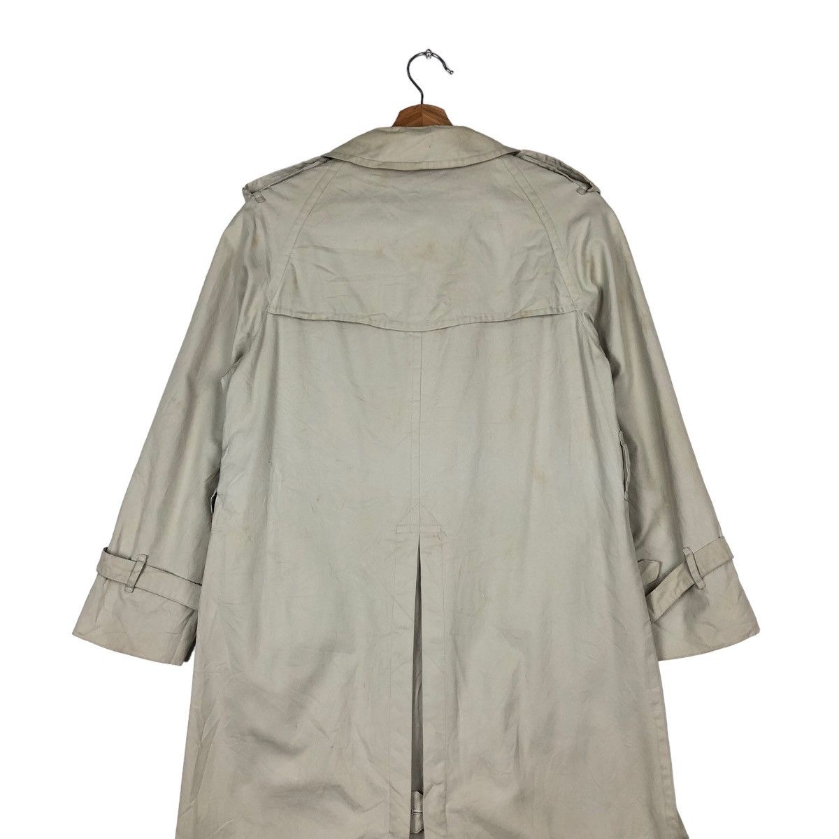 Burberry VINTAGE BURBERRYS LONG JACKET BONDAGE NOVA CHECK LINING Size US M / EU 48-50 / 2 - 8 Thumbnail