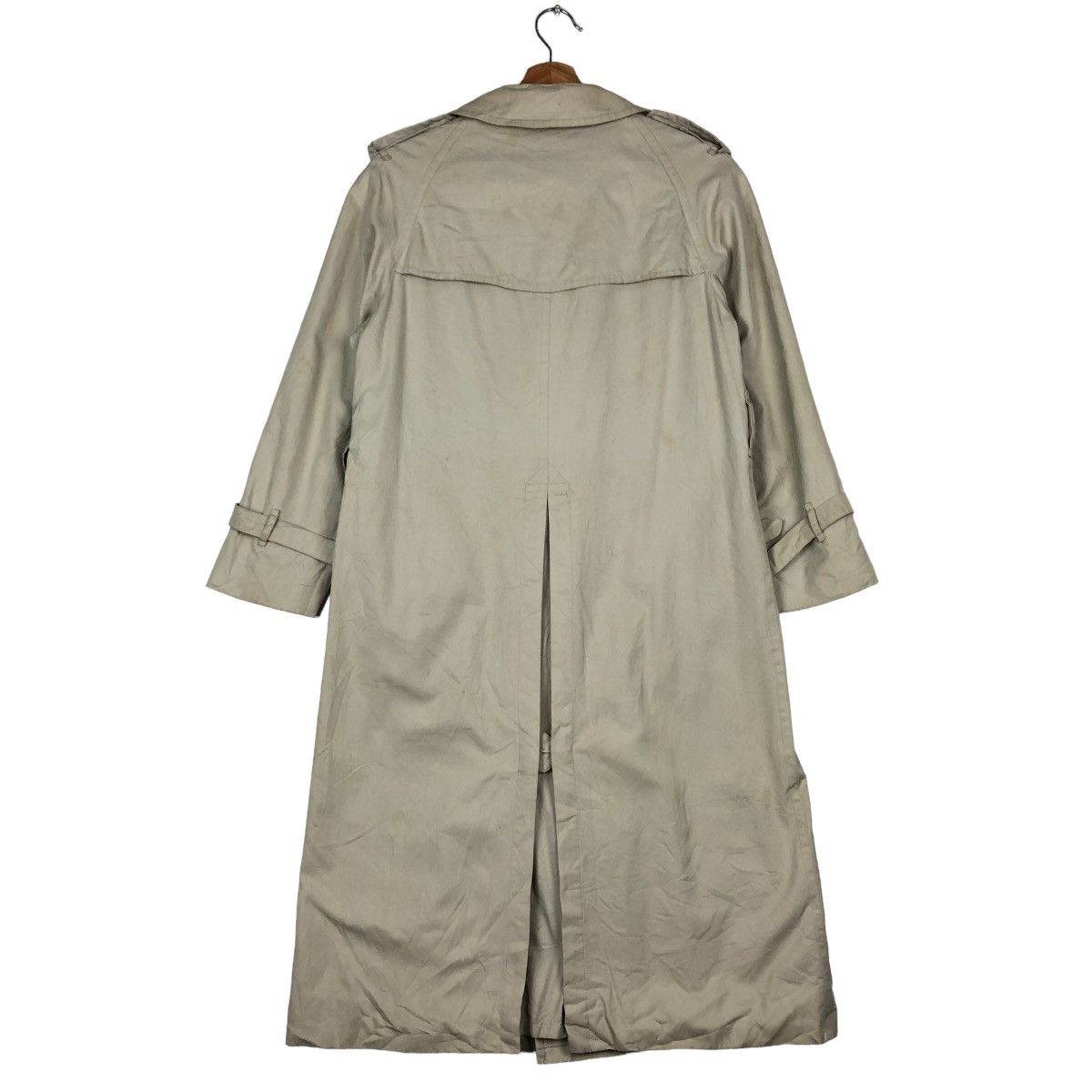 Burberry VINTAGE BURBERRYS LONG JACKET BONDAGE NOVA CHECK LINING Size US M / EU 48-50 / 2 - 7 Thumbnail