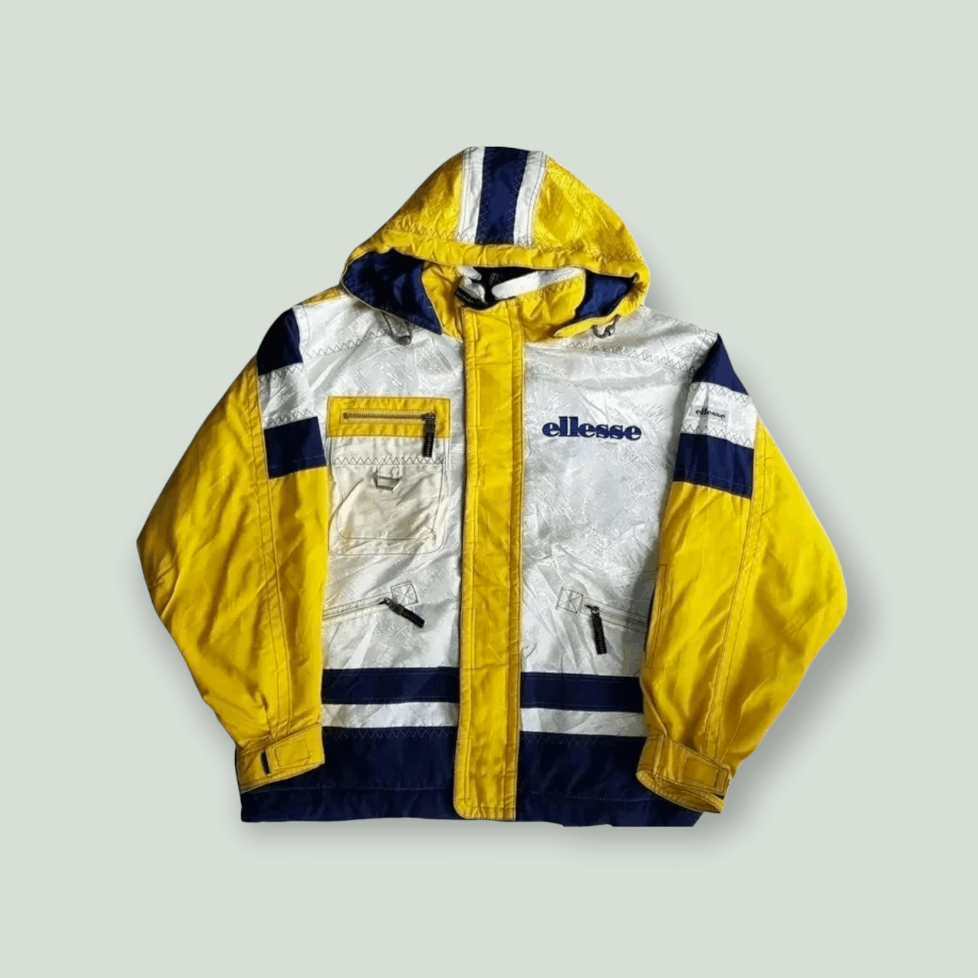 ellesse VERTICAL DIVE フード付きジャケット ellesse VERTICAL DIVE フード付きジャケット - メルカリ
