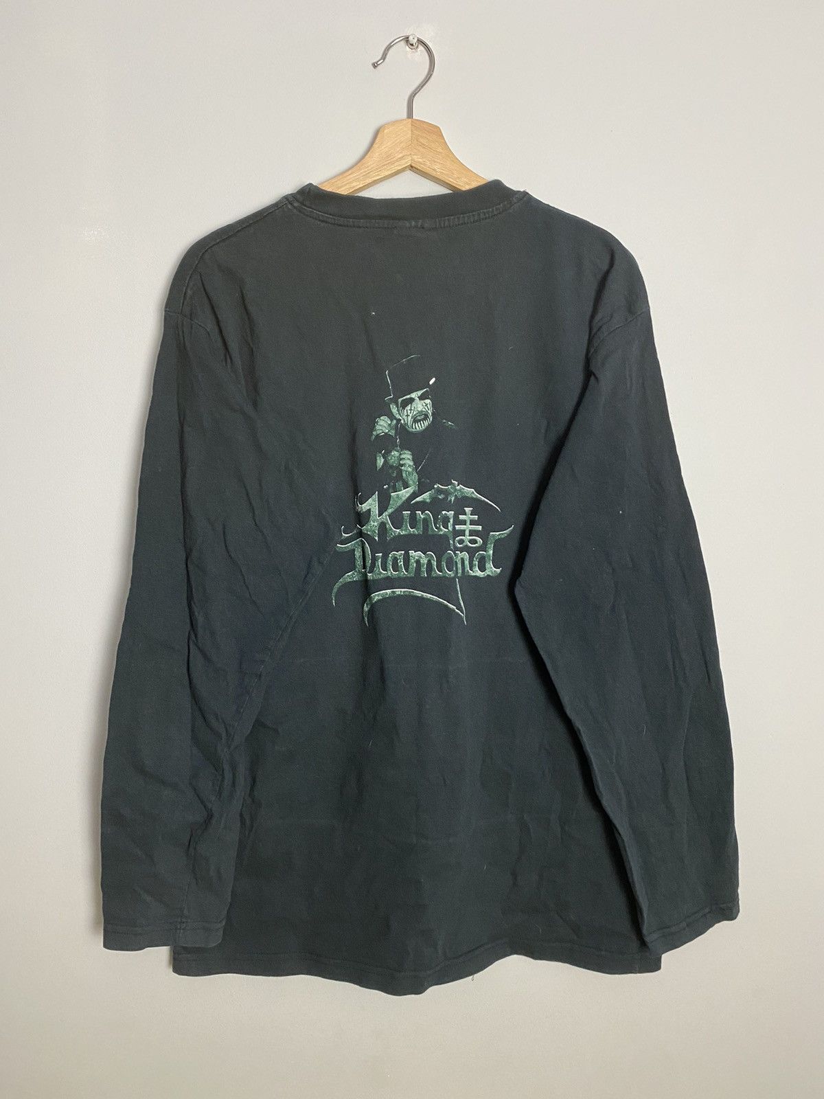Band Tees Rare 90s King Diamond Vintage Heavy Metal Longsleeve OG Size US XL / EU 56 / 4 - 2 Thumbnail