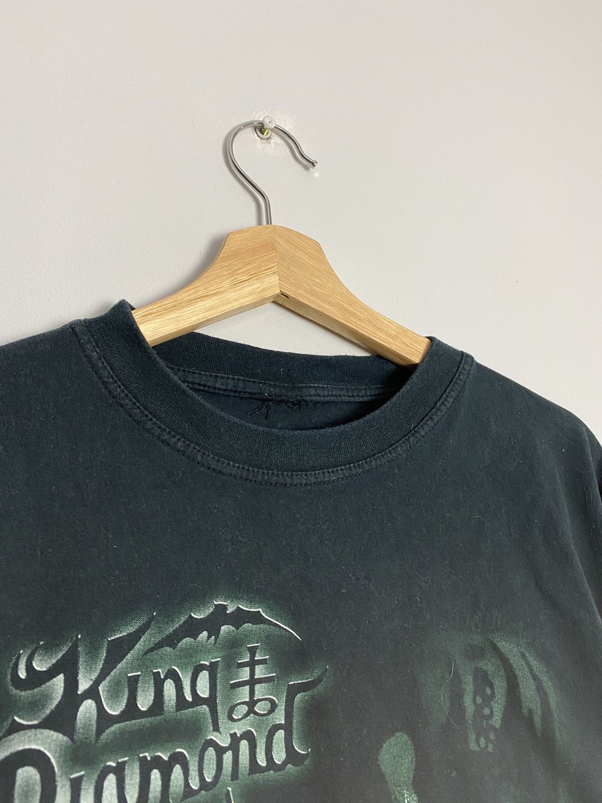 Band Tees Rare 90s King Diamond Vintage Heavy Metal Longsleeve OG Size US XL / EU 56 / 4 - 4 Thumbnail