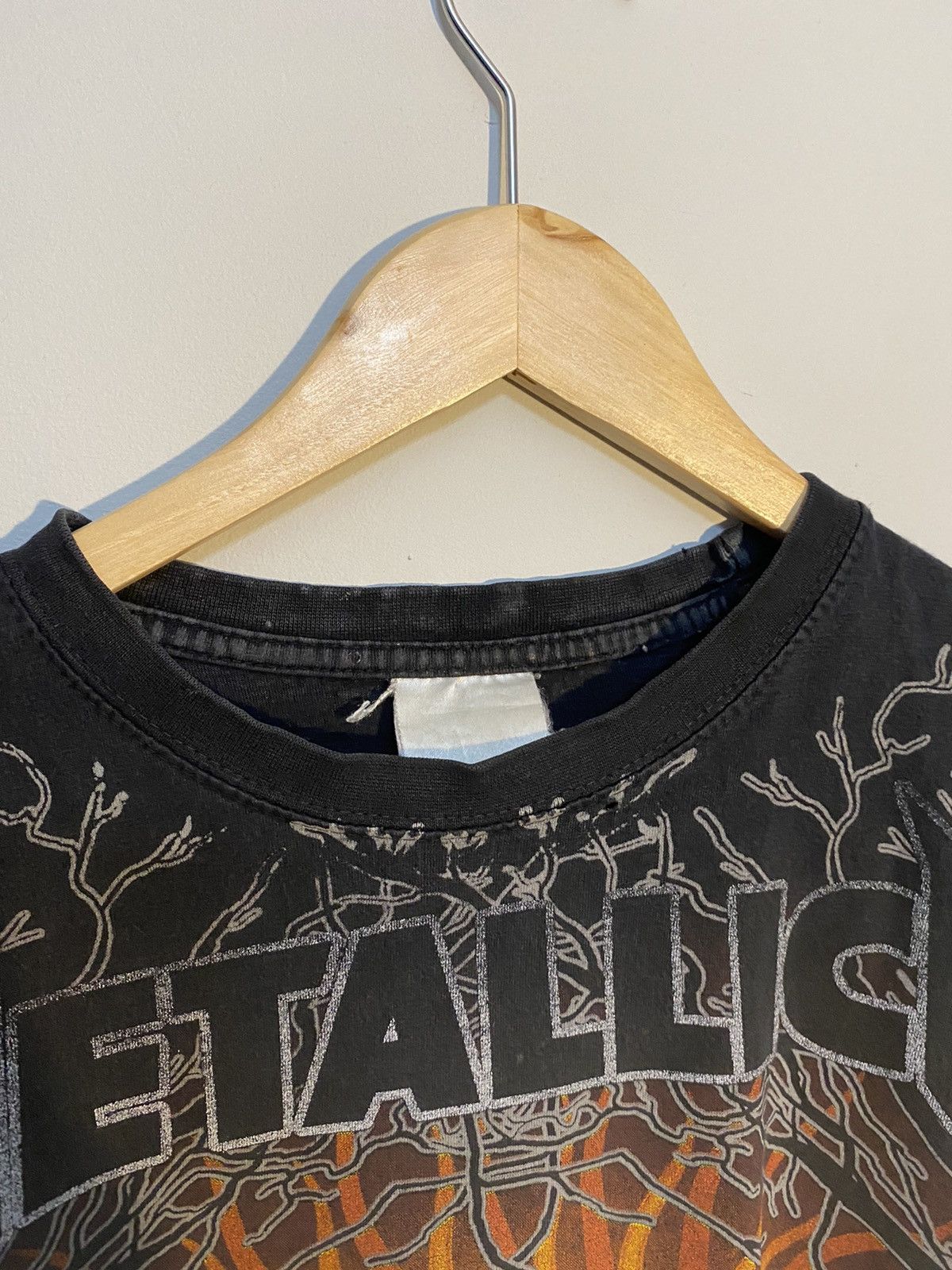Japanese Brand Rare 00s Metallica Death Magnetic All Over Print Vintage Tee Size US L / EU 52-54 / 3 - 5 Thumbnail