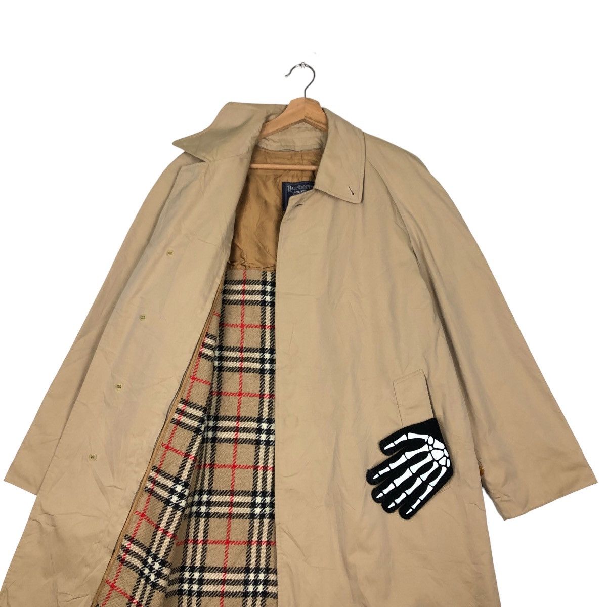 Burberry VINTAGE BURBERRYS MADE IN ENGLAND LONG JACKET NOVA CHECK Size US M / EU 48-50 / 2 - 10 Thumbnail