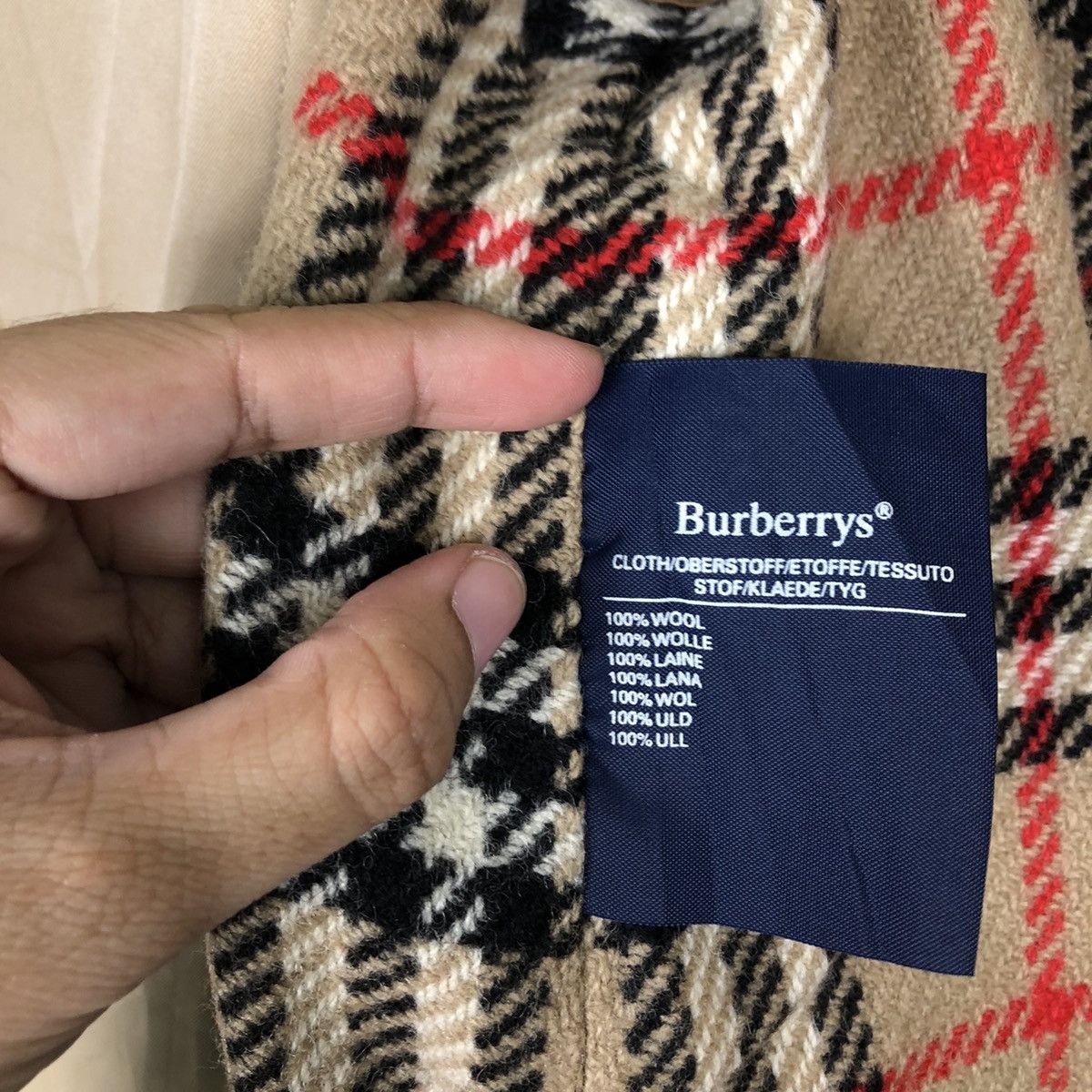 Burberry VINTAGE BURBERRYS MADE IN ENGLAND LONG JACKET NOVA CHECK Size US M / EU 48-50 / 2 - 13 Thumbnail