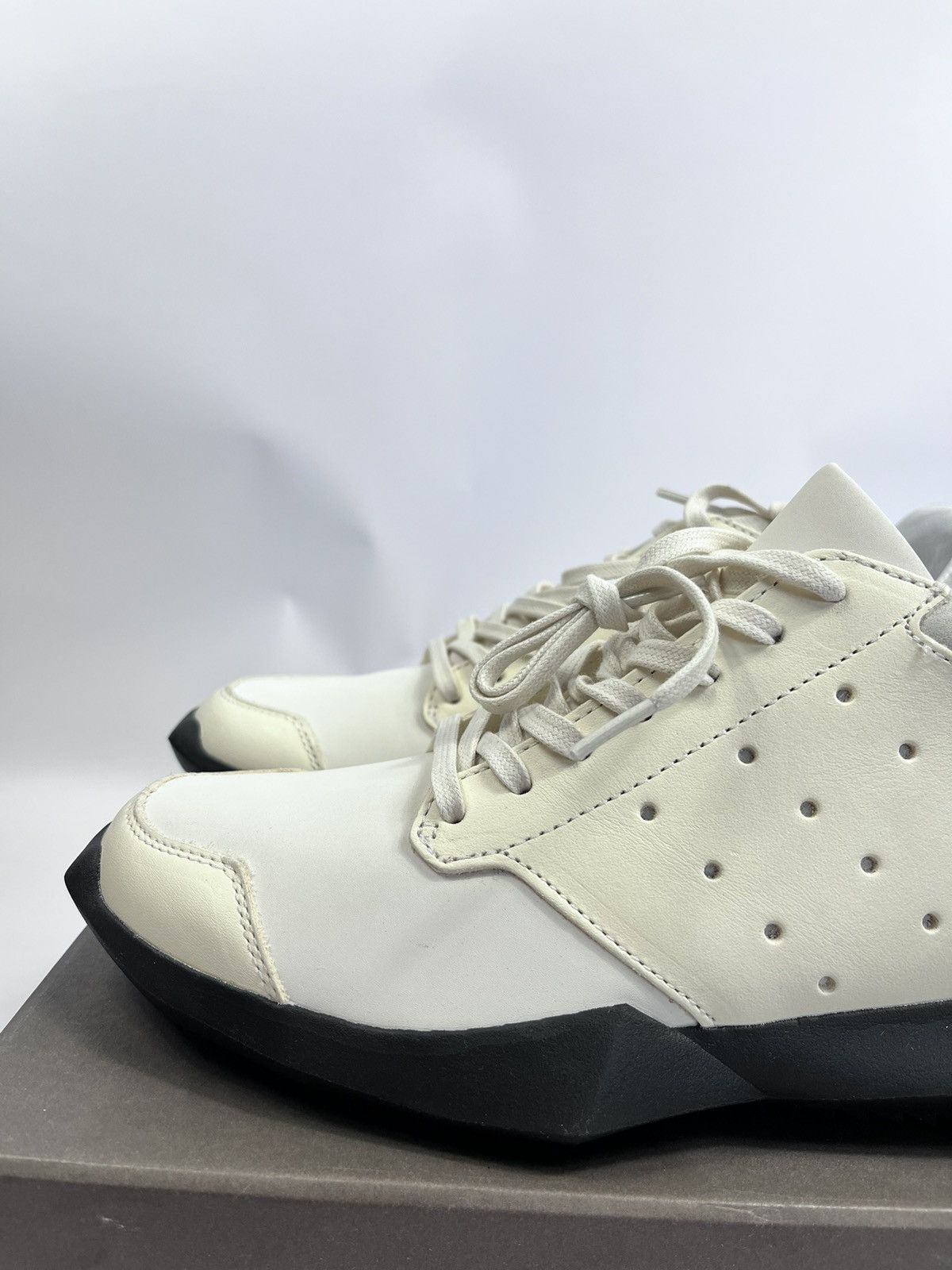 Adidas × Rick Owens Tech Runner Sneakers Size US 7.5 / EU 40-41 - 5 Thumbnail