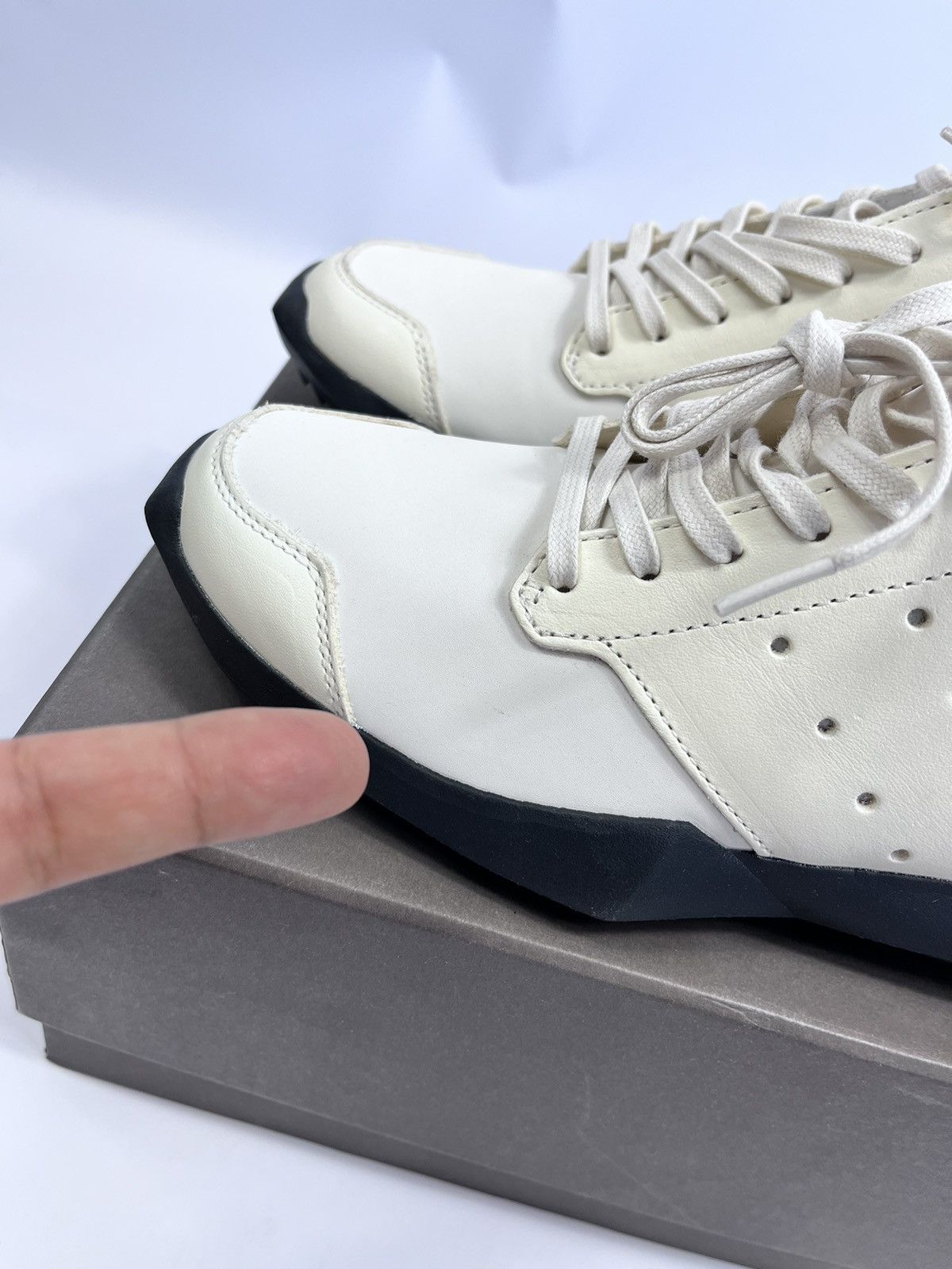 Adidas × Rick Owens Tech Runner Sneakers Size US 7.5 / EU 40-41 - 9 Thumbnail
