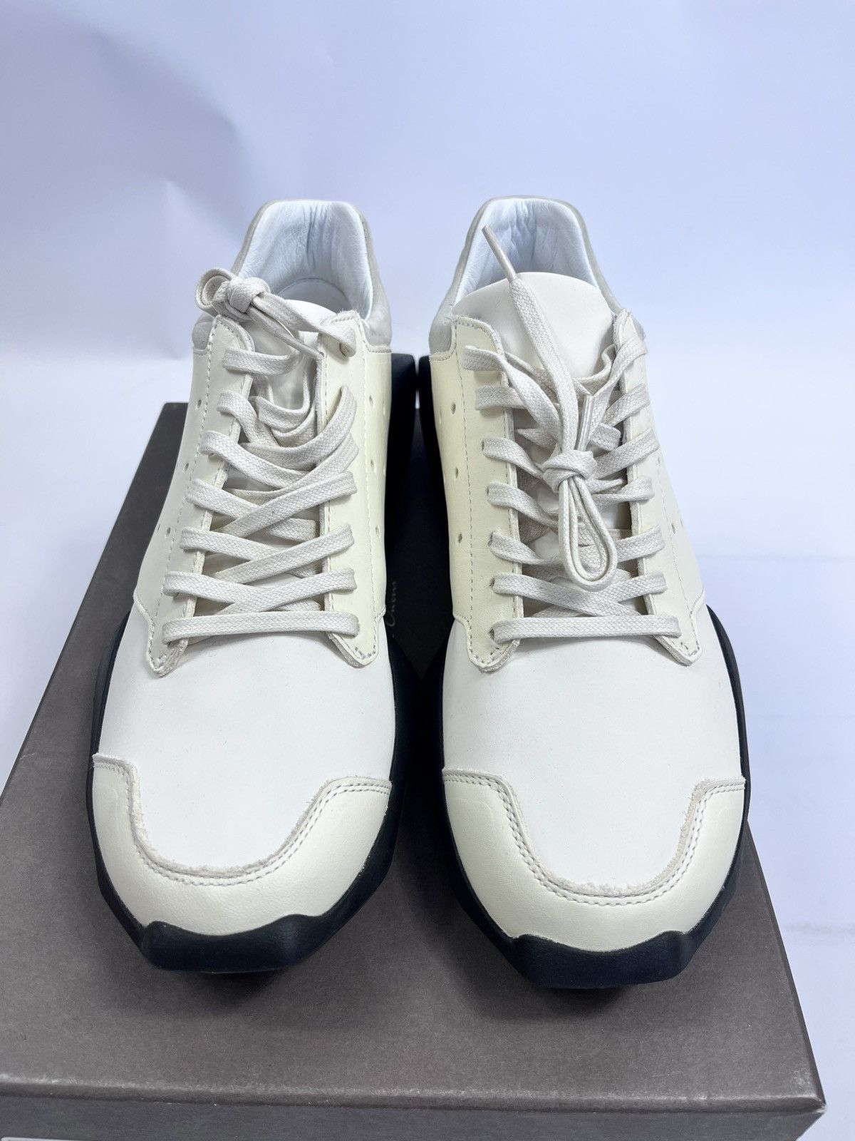Adidas × Rick Owens Tech Runner Sneakers Size US 7.5 / EU 40-41 - 2 Thumbnail