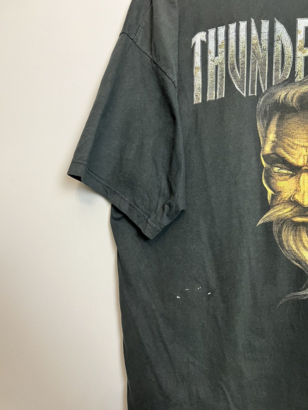 Band Tees Vintage 90s Thunderdome Wizard Amsterdam Gabber Band Tshirt Size US XL / EU 56 / 4 - 8 Thumbnail