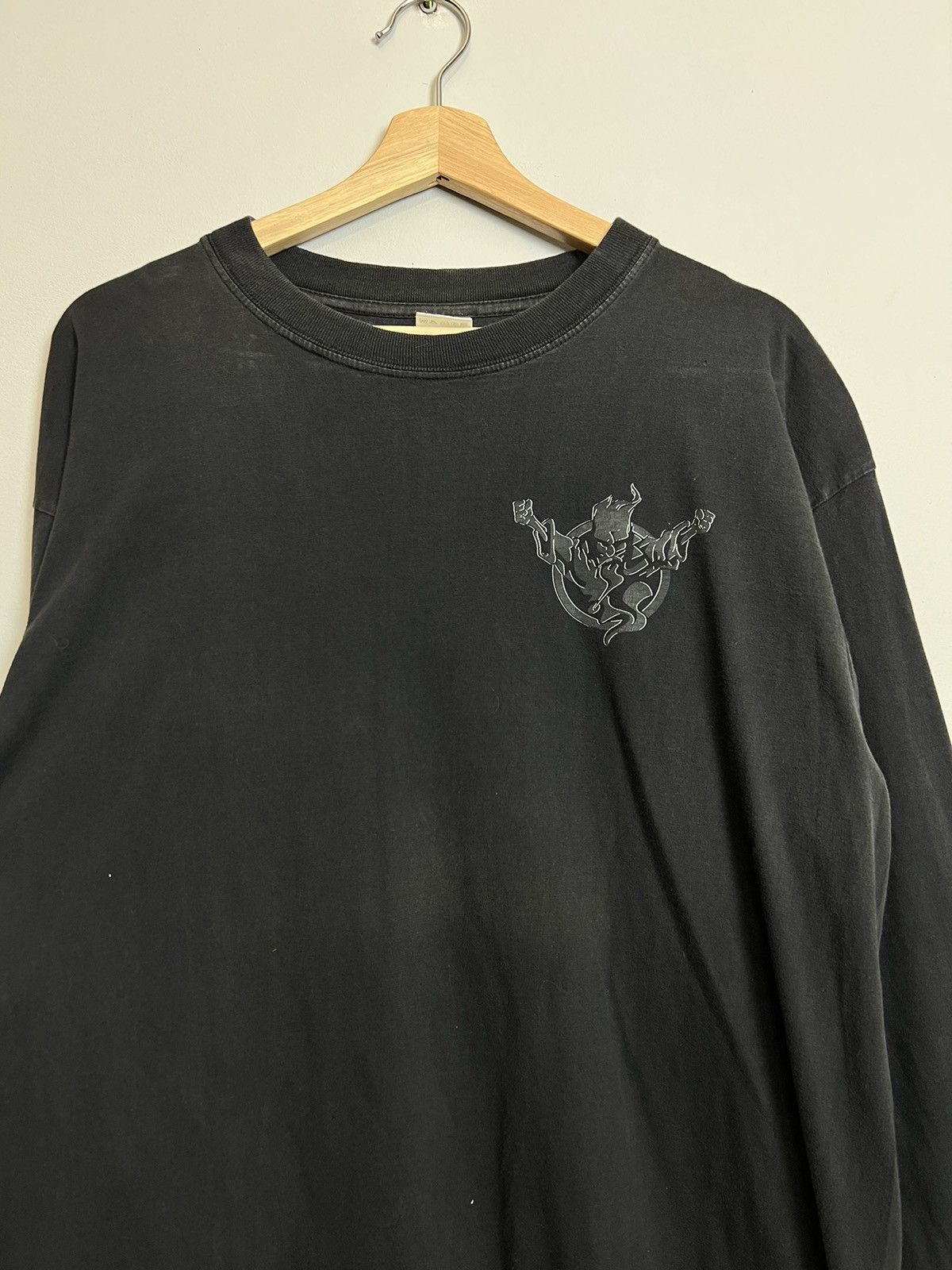 Band Tees Vintage 90s Thunderdome Wizard Amsterdam Gabber Band Tshirt Size US XL / EU 56 / 4 - 10 Thumbnail