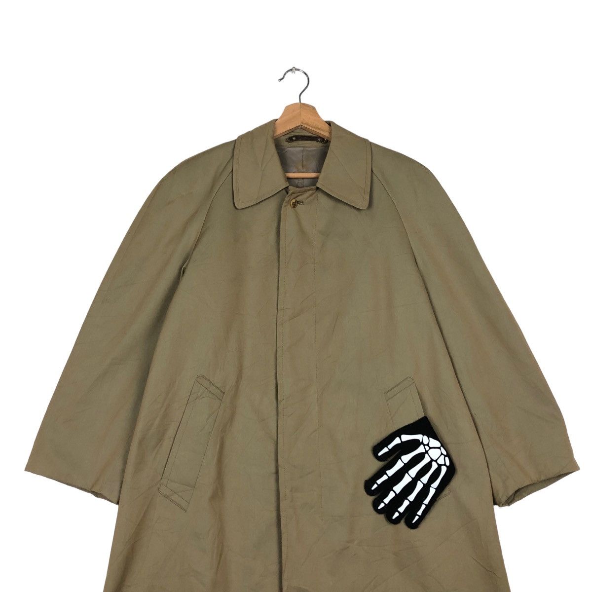 Japanese Brand VINTAGE LONG JACKET DOUBLE BREAST LANVIN PARIS Size US M / EU 48-50 / 2 - 2 Thumbnail
