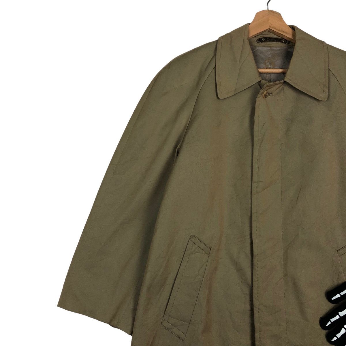 Japanese Brand VINTAGE LONG JACKET DOUBLE BREAST LANVIN PARIS Size US M / EU 48-50 / 2 - 6 Thumbnail