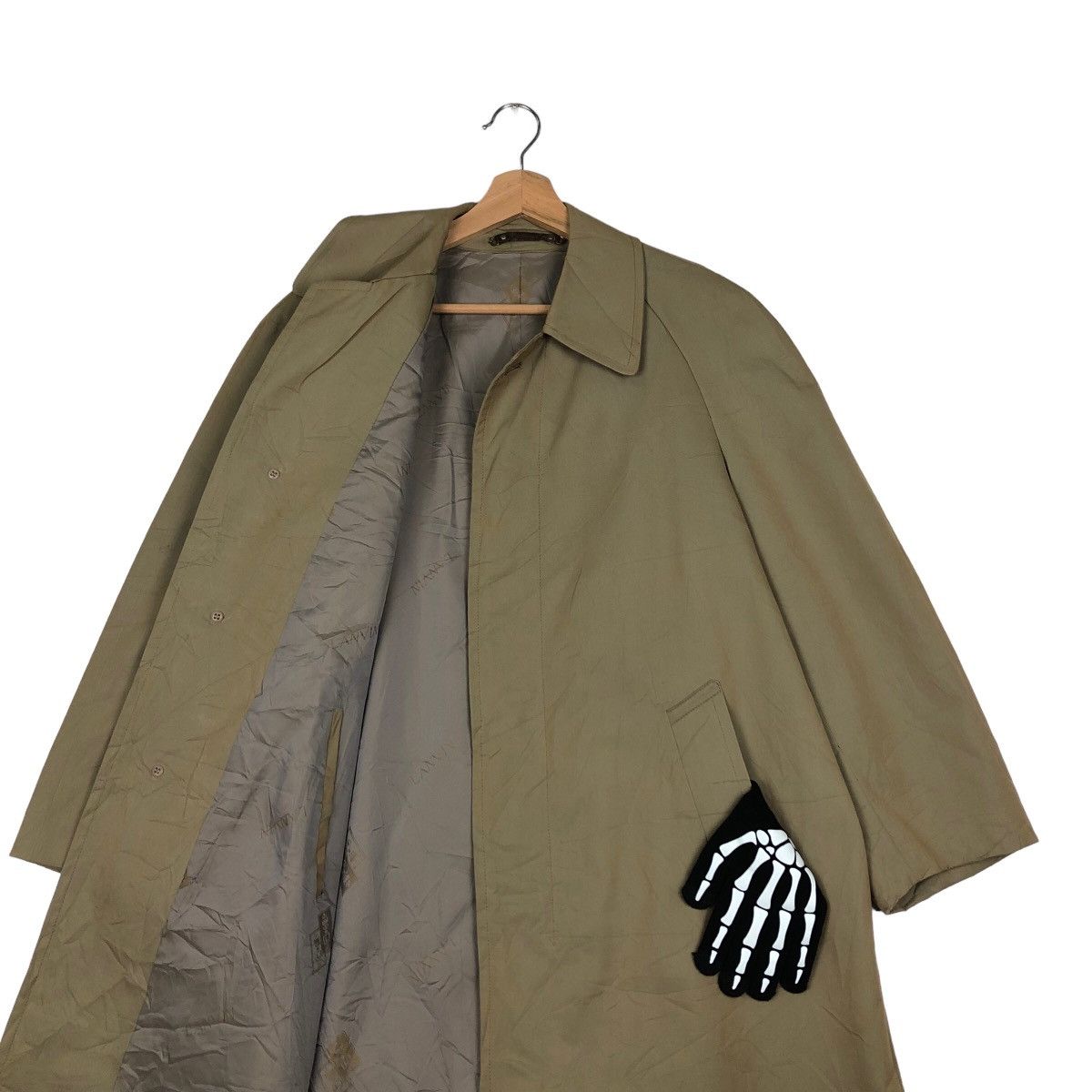 Japanese Brand VINTAGE LONG JACKET DOUBLE BREAST LANVIN PARIS Size US M / EU 48-50 / 2 - 10 Thumbnail