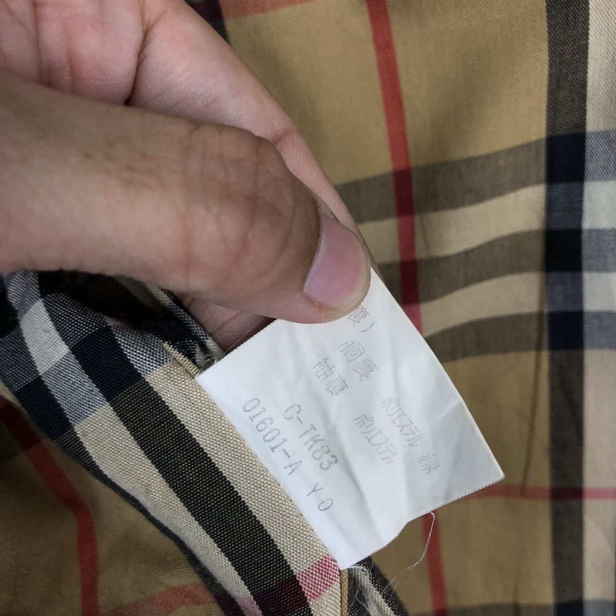 Burberry VINTAGE BURBERRYS LONG JACKET NOVA CHECK LINING Size US M / EU 48-50 / 2 - 14 Thumbnail