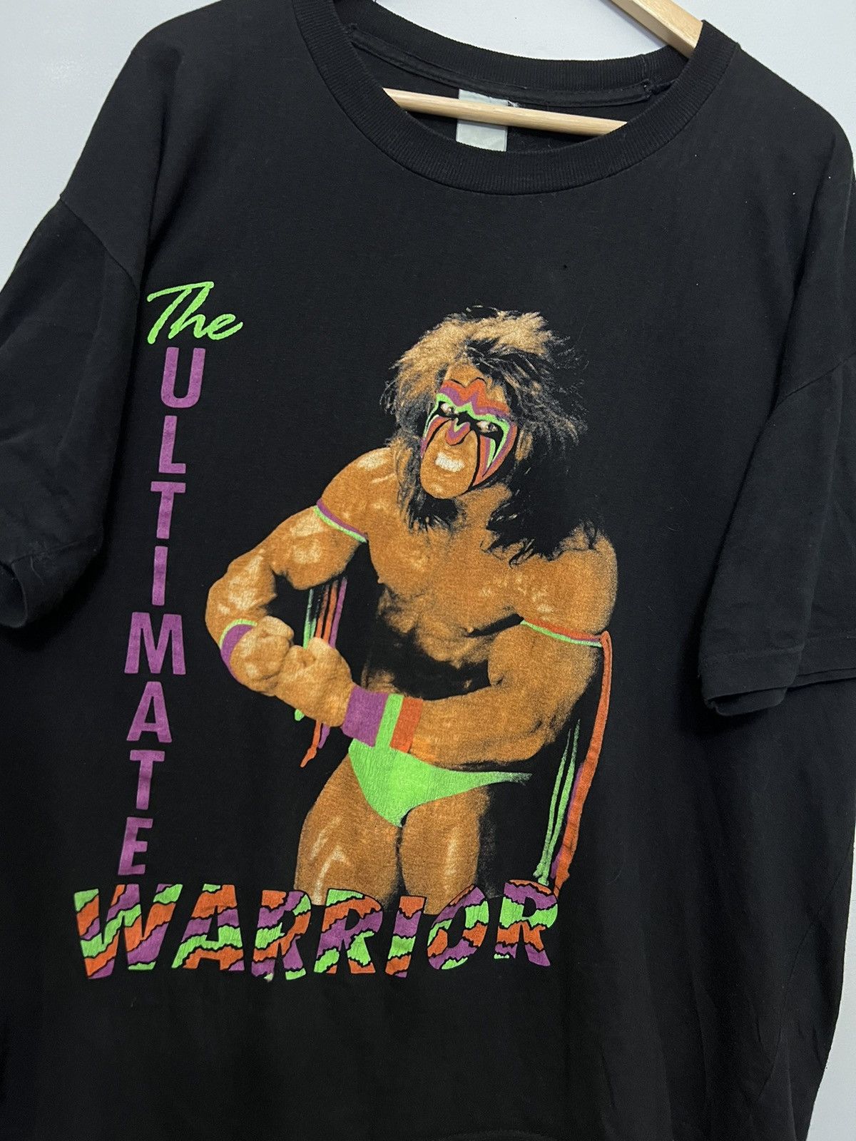 Vintage × WWE × WWF Vintage 90’s The Ultimate Warrior Rare Bootleg Tee WWE WWF Size US XL / EU 56 / 4 - 2 Thumbnail
