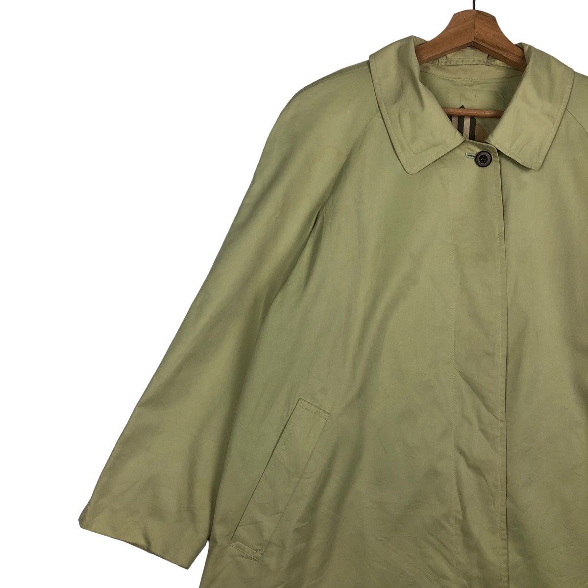 Burberry VINTAGE DOUBLE BREAST LONG JACKET BURBERRYS NOVA CHECK Size US M / EU 48-50 / 2 - 6 Thumbnail
