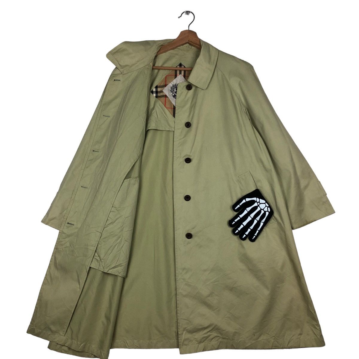 Burberry VINTAGE DOUBLE BREAST LONG JACKET BURBERRYS NOVA CHECK Size US M / EU 48-50 / 2 - 9 Thumbnail