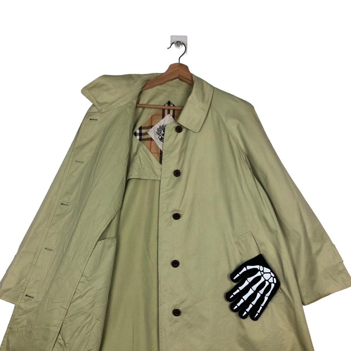 Burberry VINTAGE DOUBLE BREAST LONG JACKET BURBERRYS NOVA CHECK Size US M / EU 48-50 / 2 - 10 Thumbnail