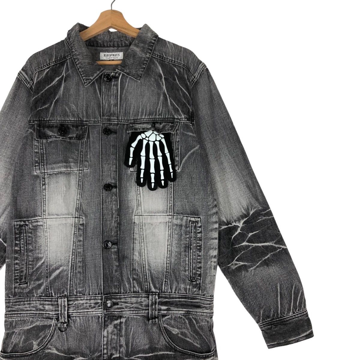 Hysteric Glamour VINTAGE LOWBOX DISTRESSED OVERALL ISSEY MIYAKE DESIGN Size US 39 - 6 Thumbnail