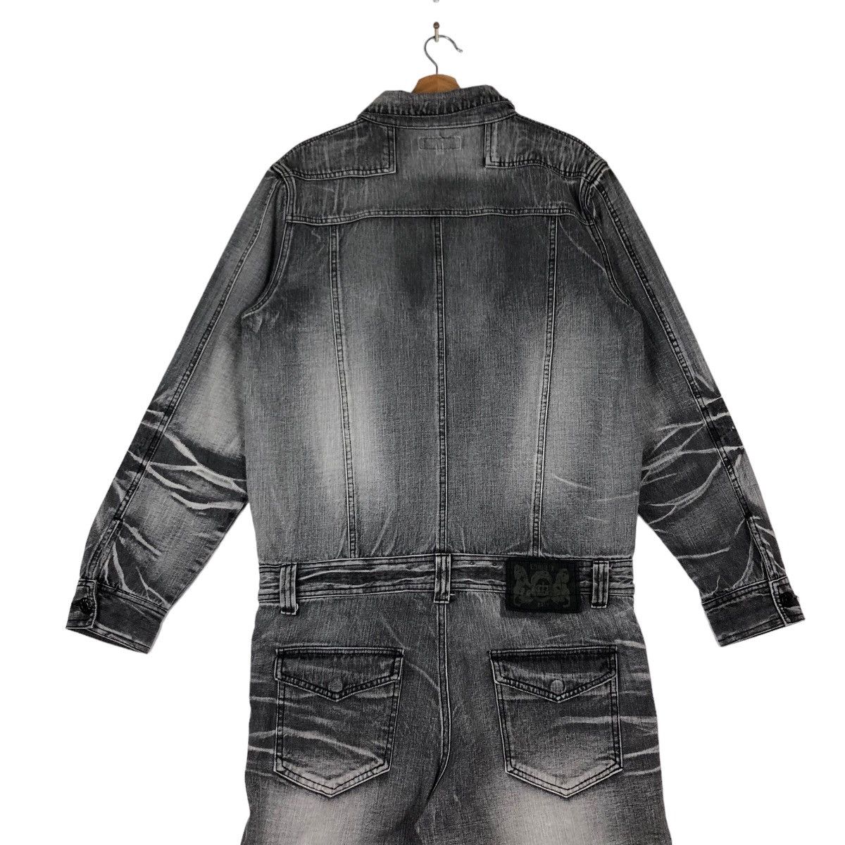Hysteric Glamour VINTAGE LOWBOX DISTRESSED OVERALL ISSEY MIYAKE DESIGN Size US 39 - 9 Thumbnail