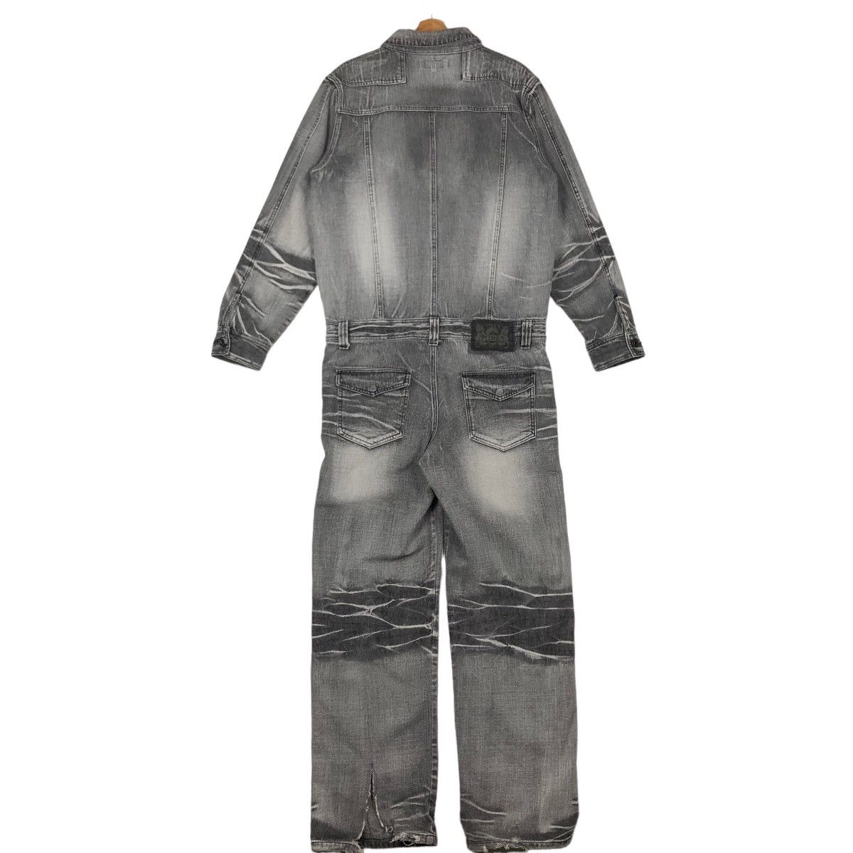 Hysteric Glamour VINTAGE LOWBOX DISTRESSED OVERALL ISSEY MIYAKE DESIGN Size US 39 - 8 Thumbnail
