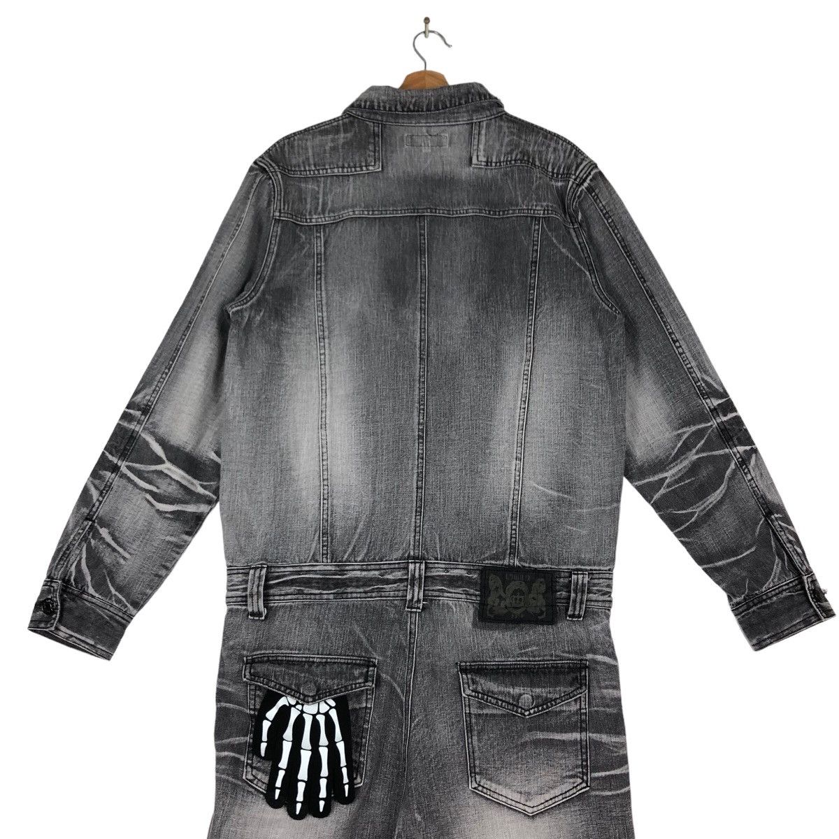 Hysteric Glamour VINTAGE LOWBOX DISTRESSED OVERALL ISSEY MIYAKE DESIGN Size US 39 - 11 Thumbnail