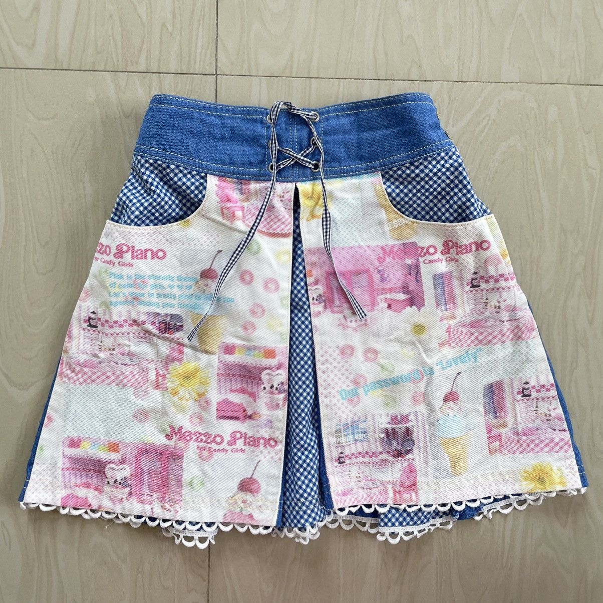 Japanese Brand Mezzo piano skirt Size 22" - 1 Thumbnail
