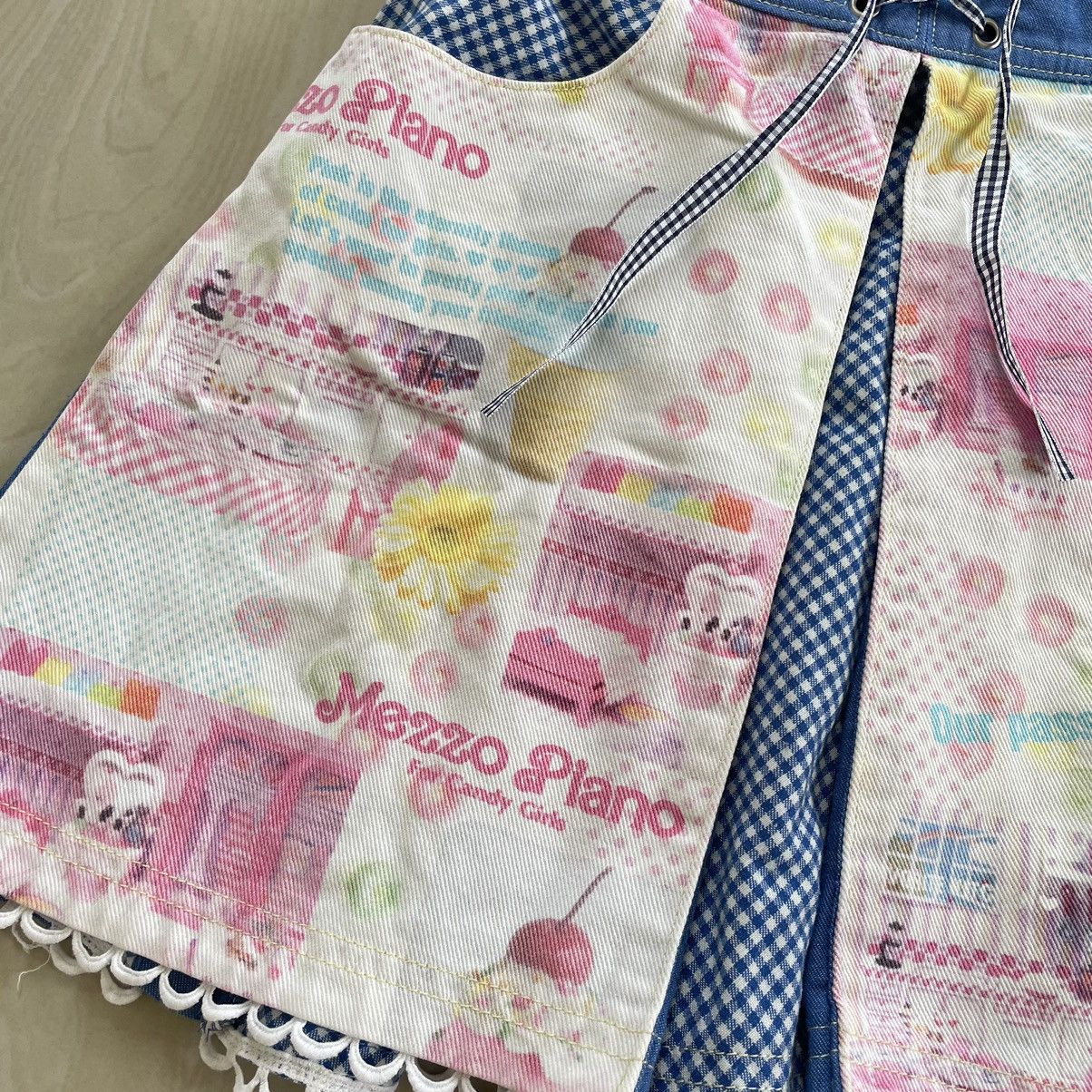 Japanese Brand Mezzo piano skirt Size 22" - 2 Thumbnail