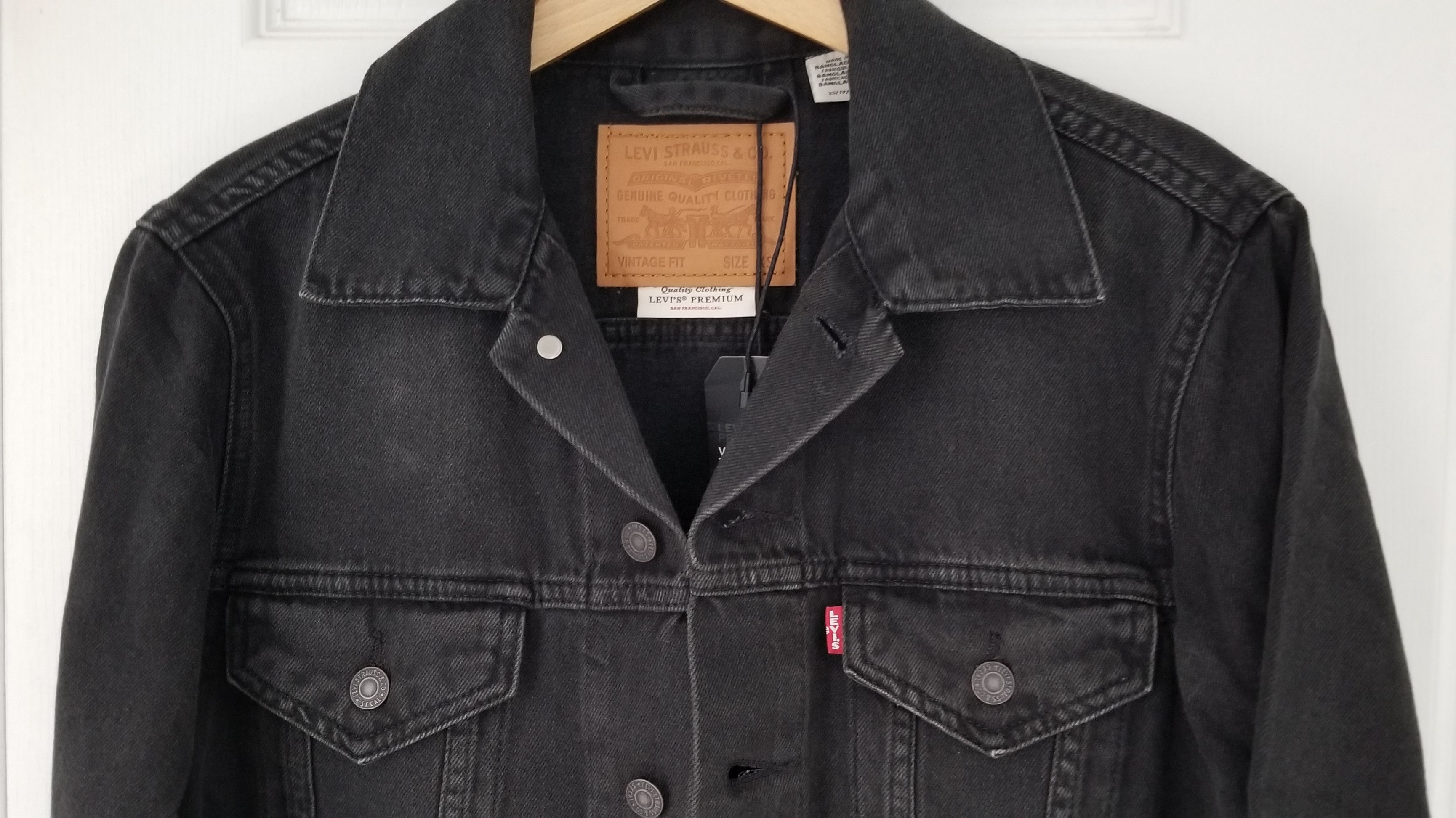 PREMIUM BLACK TYPE I TRUCKER JACKET Type I Jacket - Black | Levi's® US