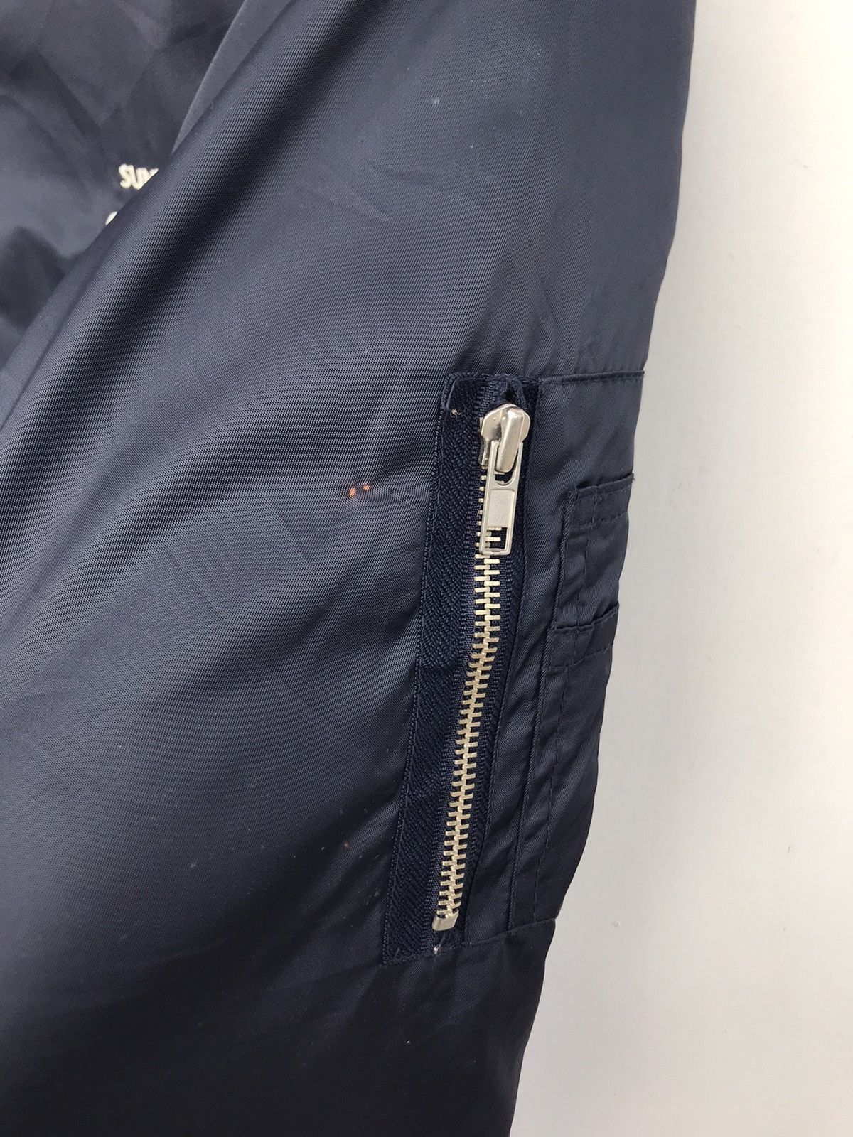 Japanese Brand Vintage Suntory Boss Reversible Bomber Jacket Size US M / EU 48-50 / 2 - 6 Thumbnail