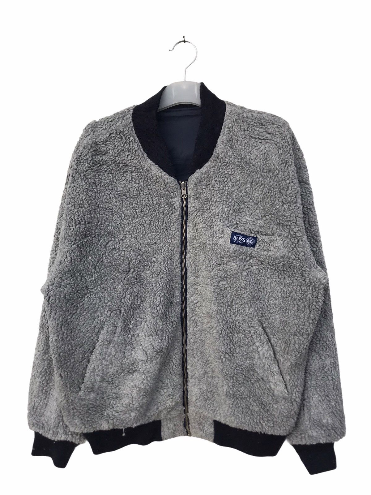 Japanese Brand Vintage Suntory Boss Reversible Bomber Jacket Size US M / EU 48-50 / 2 - 3 Thumbnail