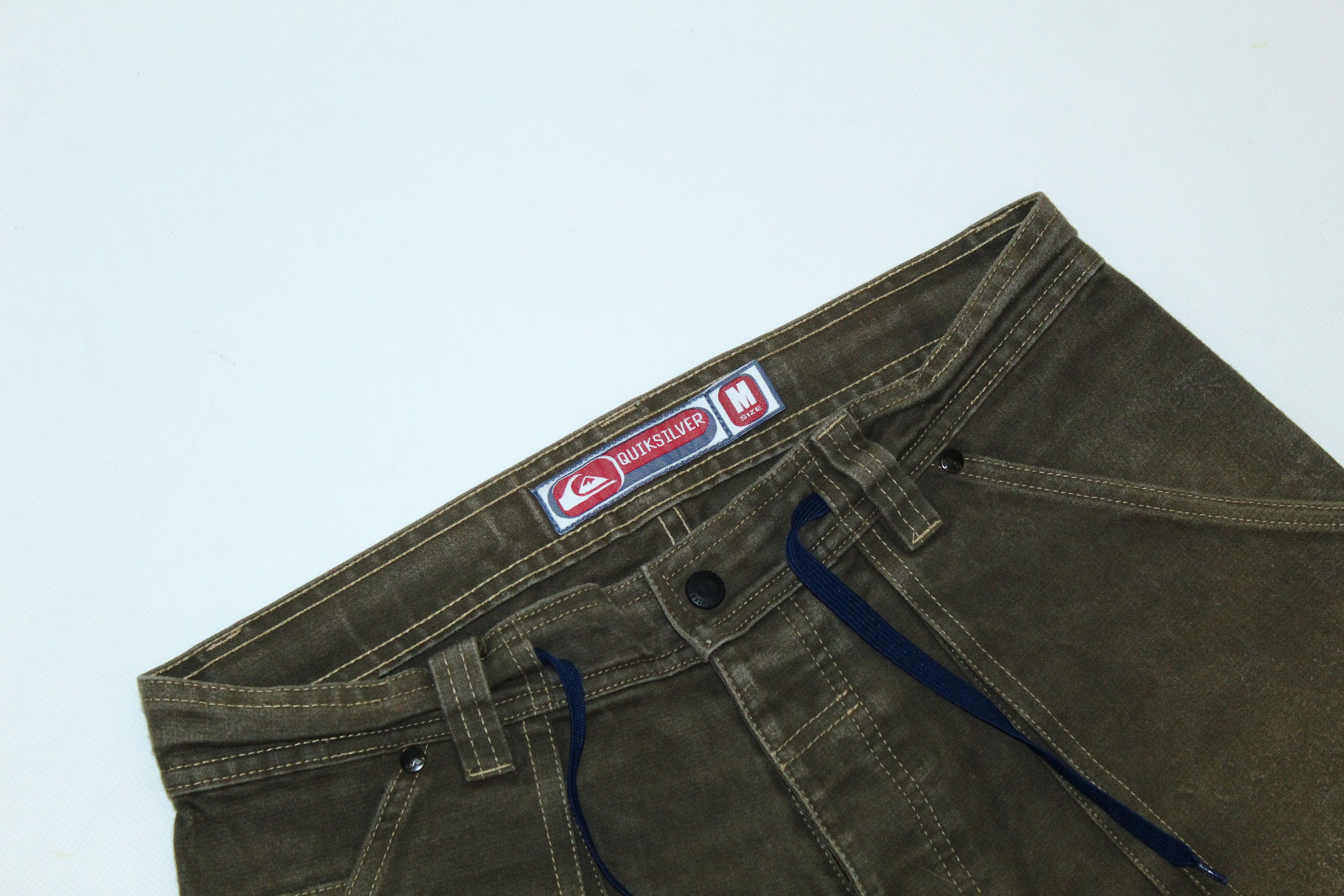Quiksilver 💥RARE💥 90's Quiksilver Angel Dust Distress Washed Shorts Size US 32 / EU 48 - 4 Thumbnail