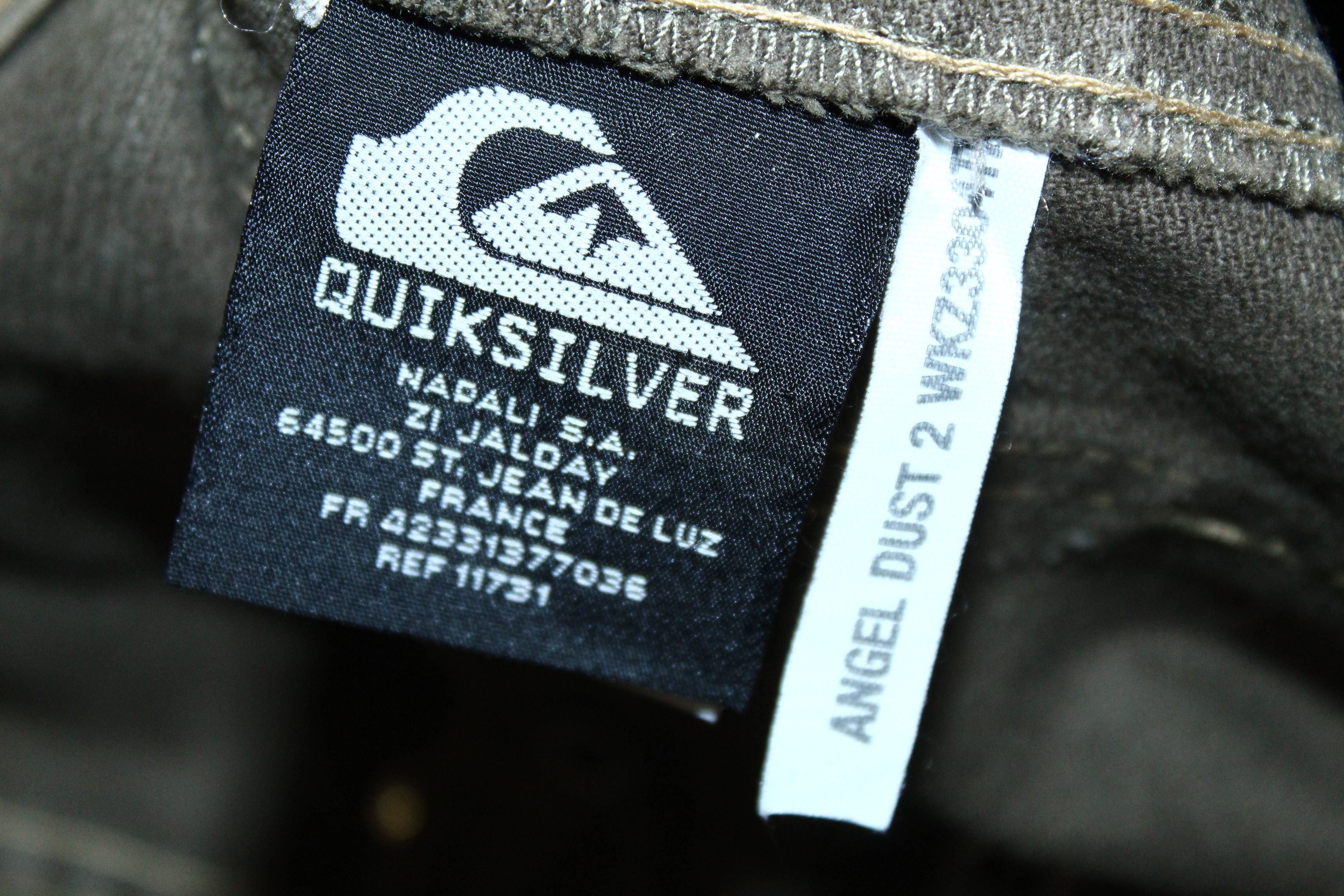 Quiksilver 💥RARE💥 90's Quiksilver Angel Dust Distress Washed Shorts Size US 32 / EU 48 - 6 Thumbnail