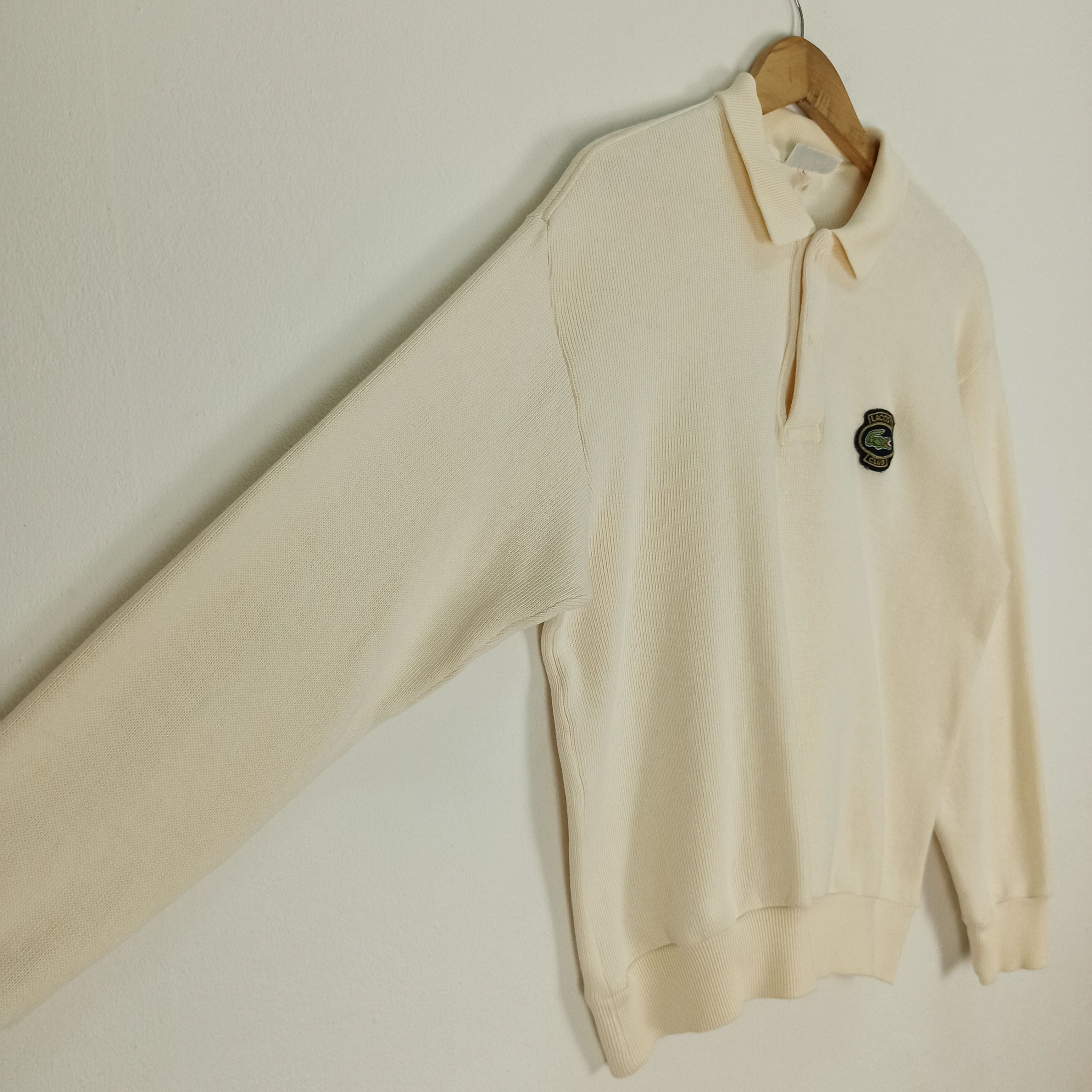 Lacoste Vintage Chemise Lacoste Small Logo Sweatshirt Size US M / EU 48-50 / 2 - 5 Thumbnail