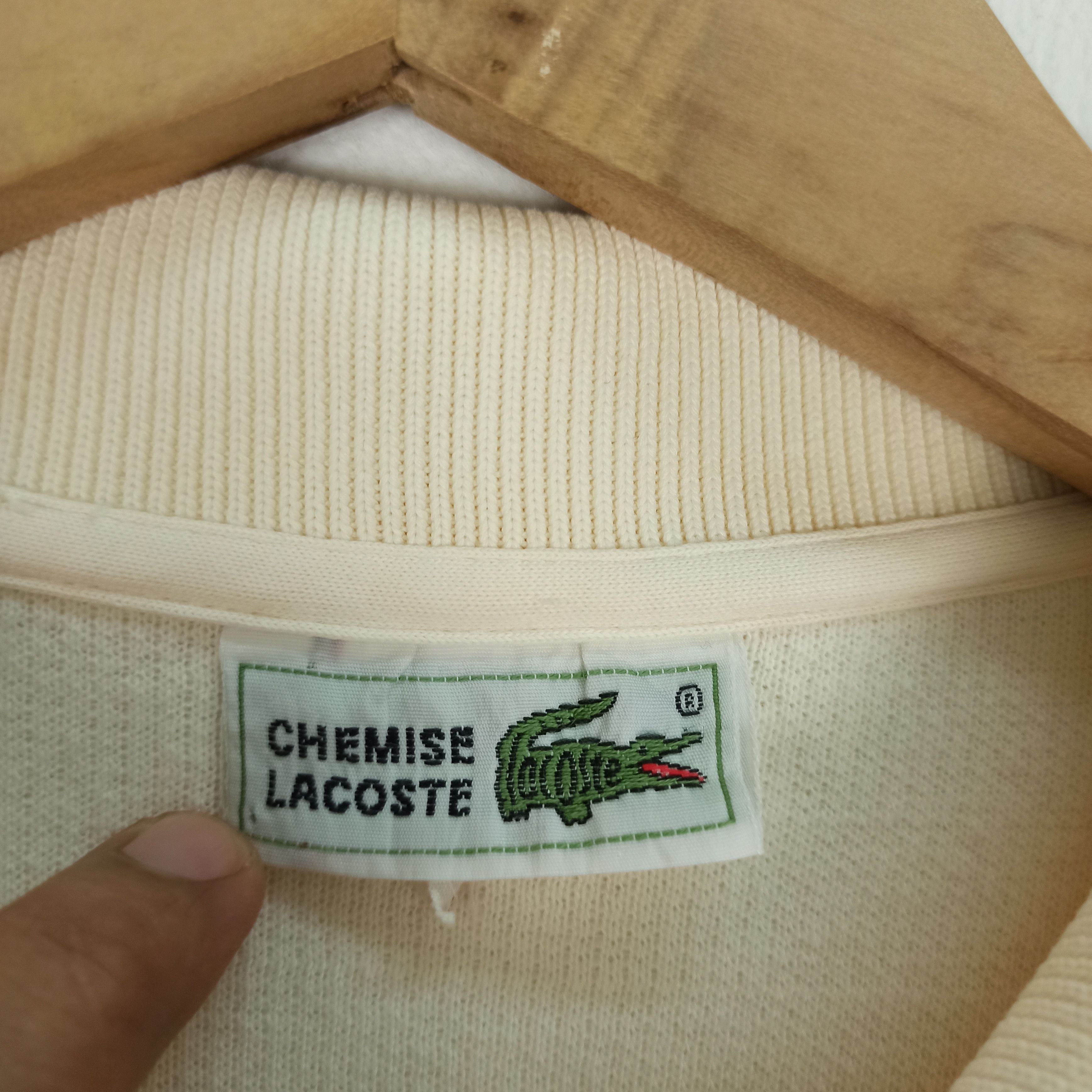 Lacoste Vintage Chemise Lacoste Small Logo Sweatshirt Size US M / EU 48-50 / 2 - 8 Thumbnail